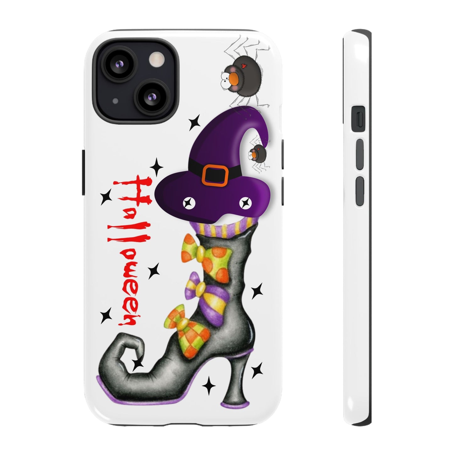Halloween Phone Case, Tough Cases, Spooky Phone Cover, Witch Hat Design, Holiday Accessory, Fall Gift Idea