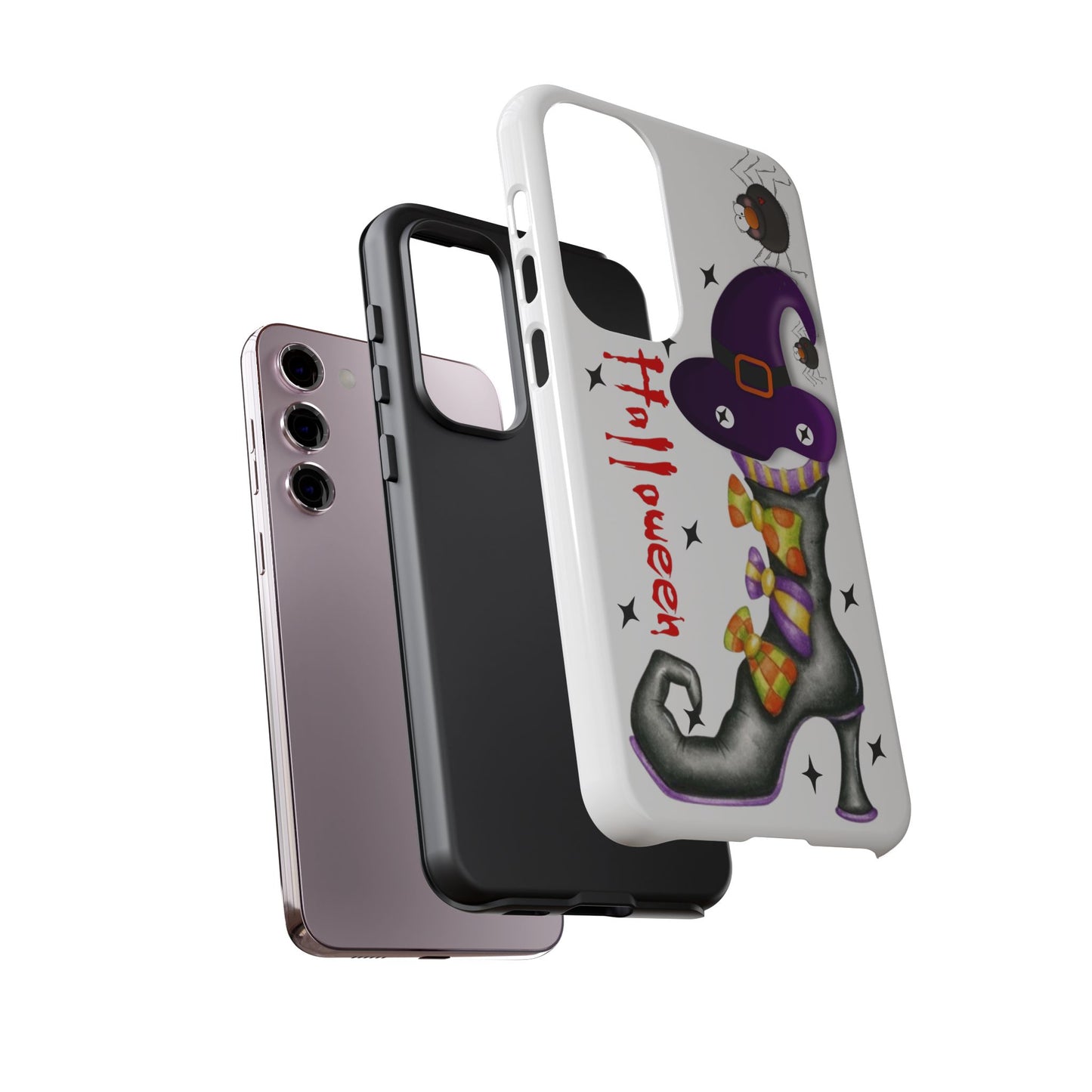 Halloween Phone Case, Tough Cases, Spooky Phone Cover, Witch Hat Design, Holiday Accessory, Fall Gift Idea