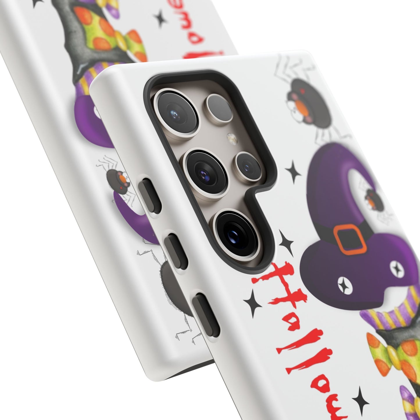 Halloween Phone Case, Tough Cases, Spooky Phone Cover, Witch Hat Design, Holiday Accessory, Fall Gift Idea