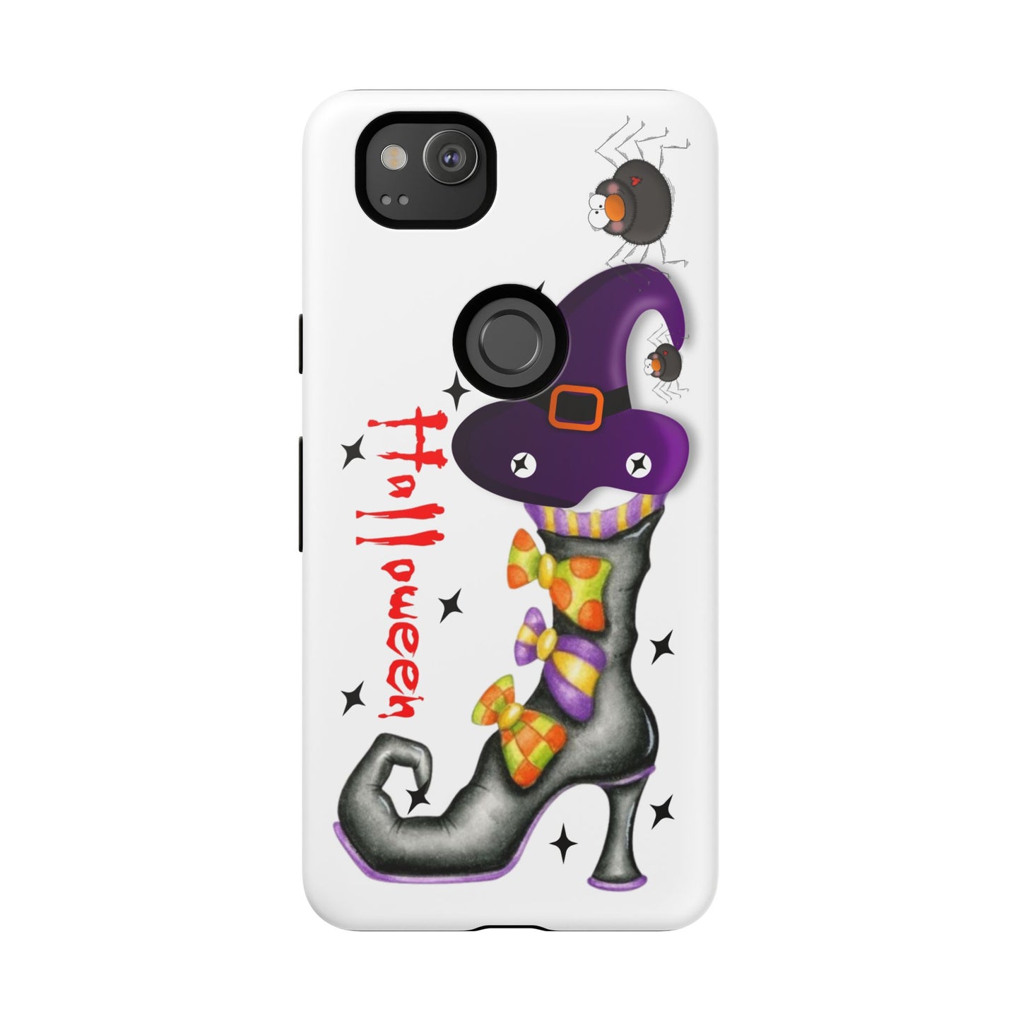 Halloween Phone Case, Tough Cases, Spooky Phone Cover, Witch Hat Design, Holiday Accessory, Fall Gift Idea