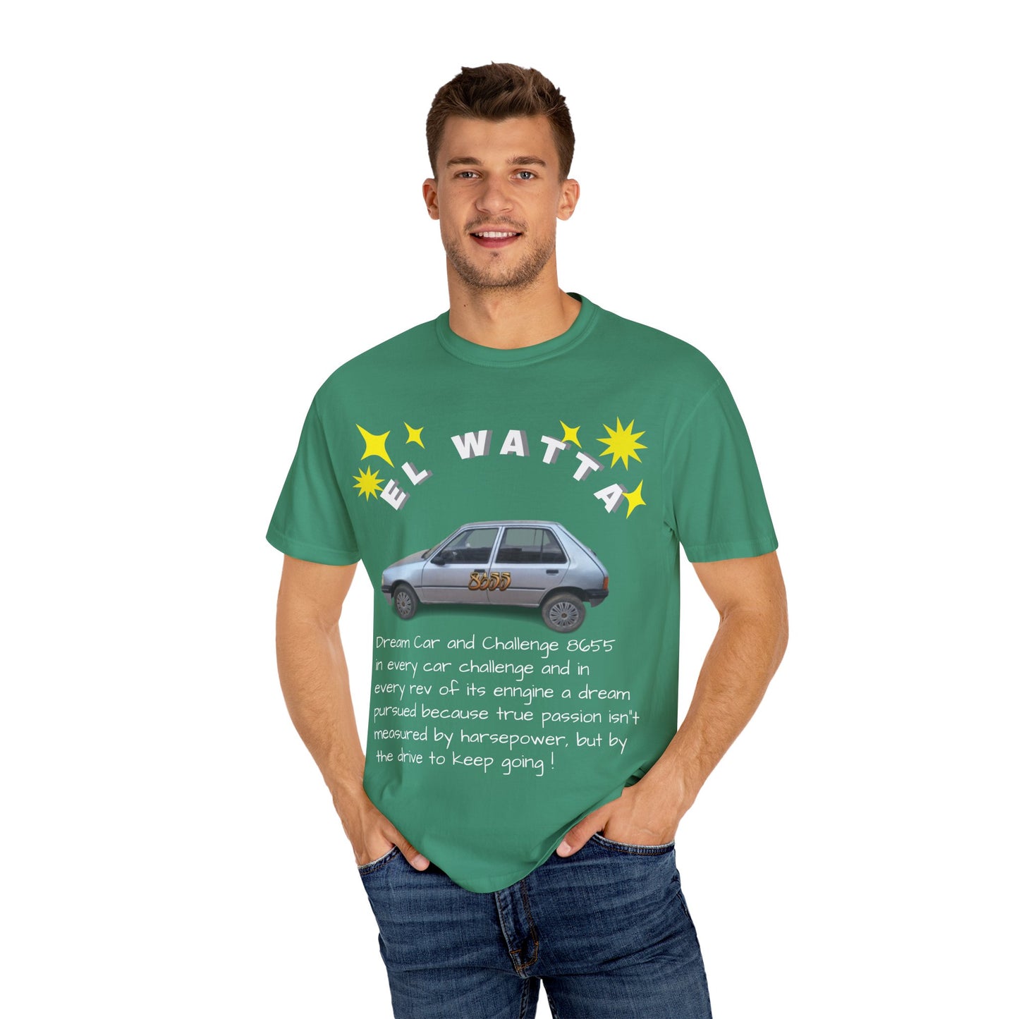 Car Enthusiast T-Shirt: Dream Car Challenge Tee, Perfect Gift for Car Lovers, Racing Fans, Birthday, or Celebration Outfit