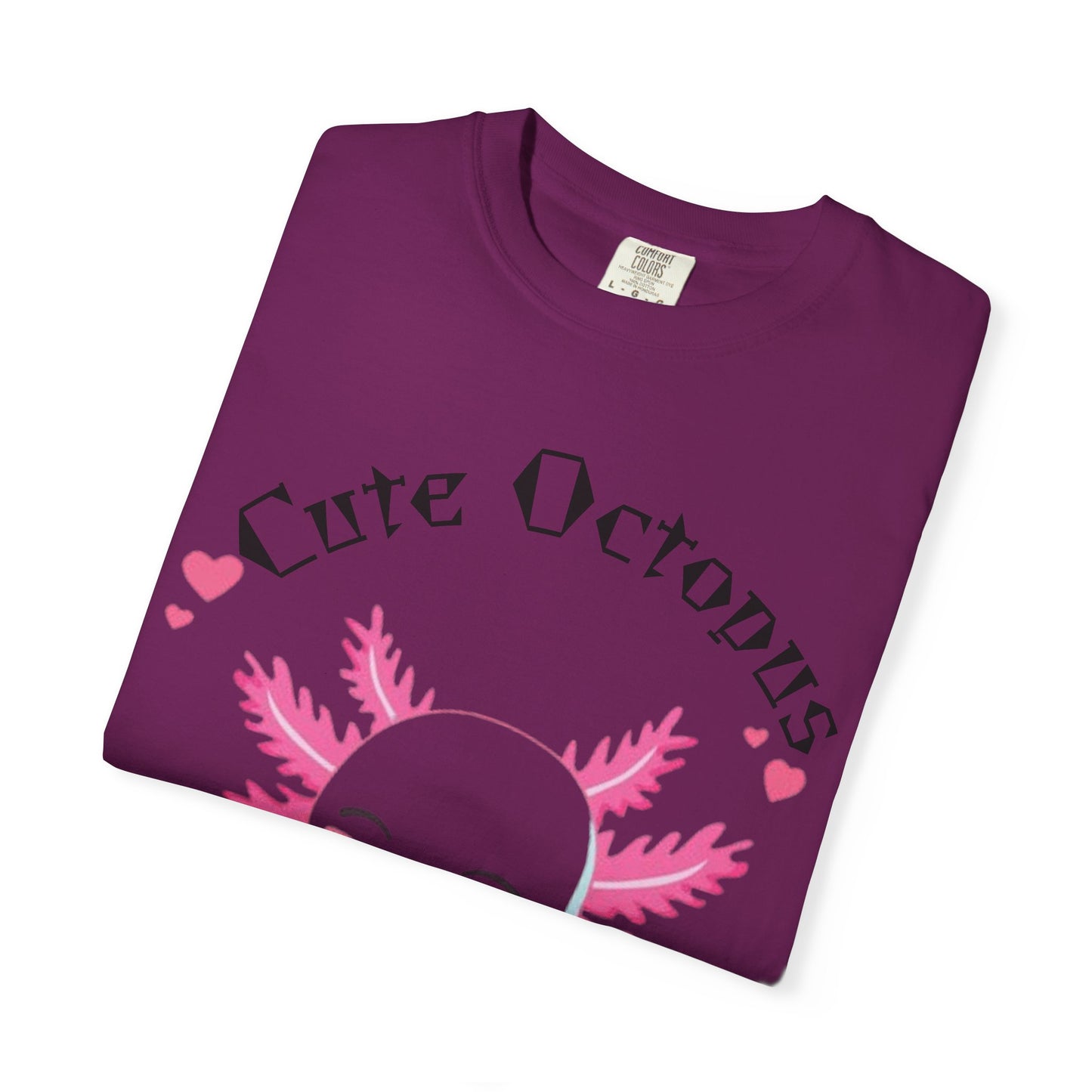 Cute Octopus Graphic T-Shirt, Unisex, Fun Gift, Casual Wear, Summer Style, Beach Vibes