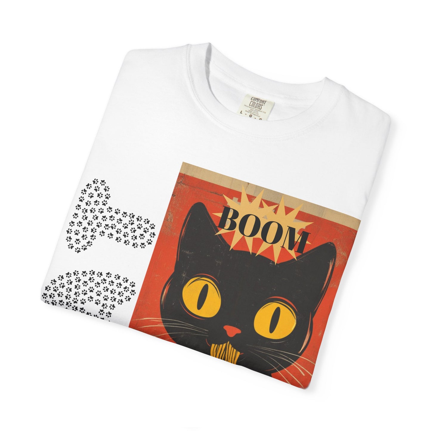 Noodle Cat Graphic Tee, Cute Cat T-Shirt, Animal Lover Gift, Foodie Apparel, Funny Gift for Her, Relaxed Fit Unisex Shirt