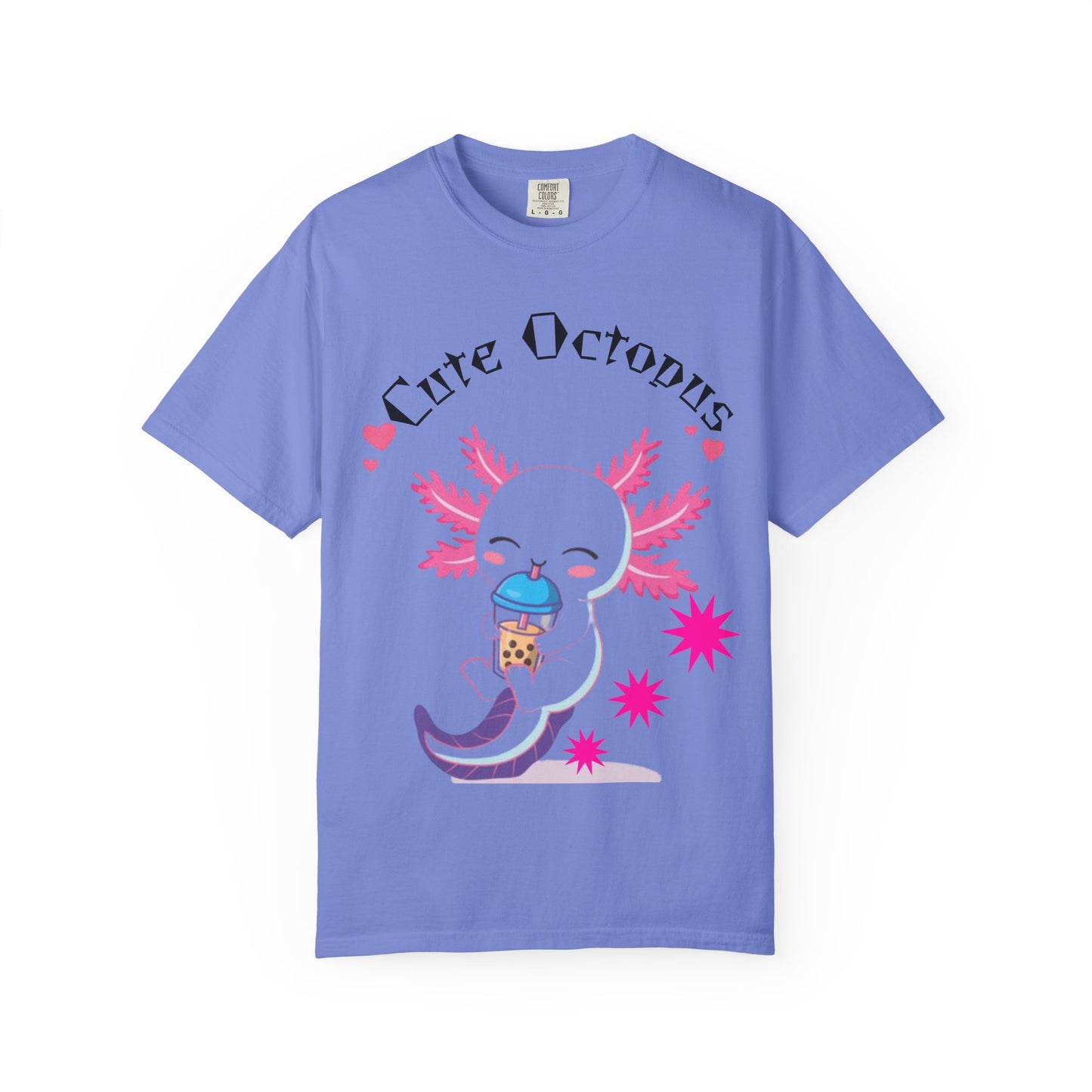 Cute Octopus Graphic T-Shirt, Unisex, Fun Gift, Casual Wear, Summer Style, Beach Vibes