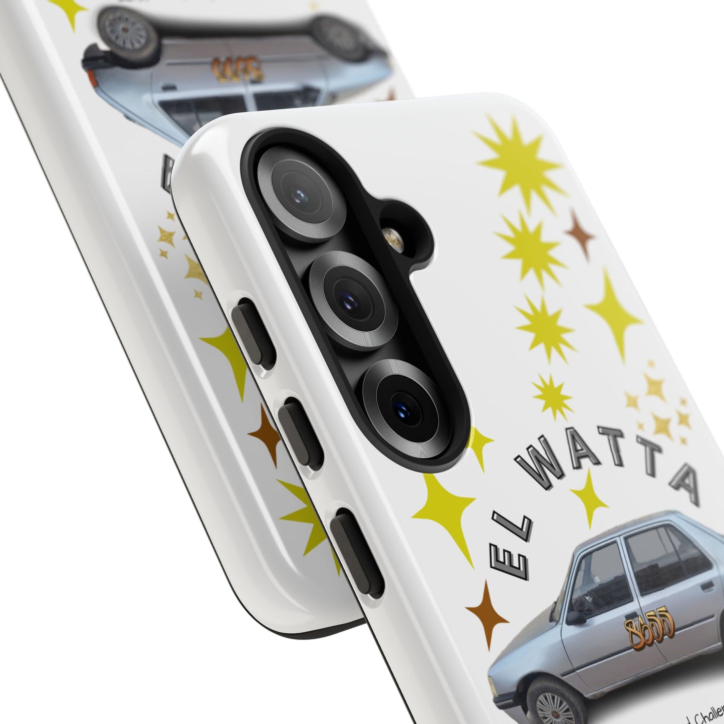 El Watta Phone Case - Retro Car Design, Tough Case, Unique Gift for Car Lovers, Funny Phone Accessory, Fun Birthday Present