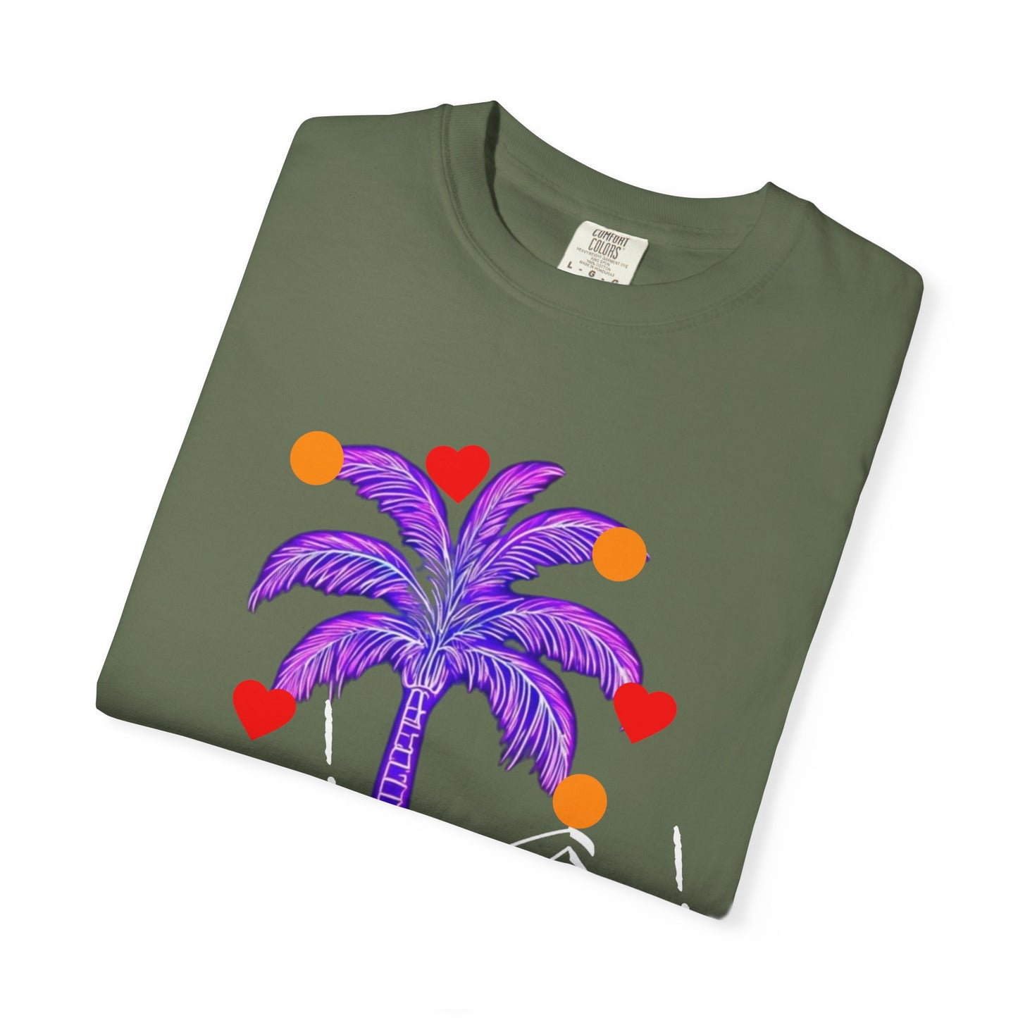 Hop! Palm T-Shirt, Summer Vibes, Beachwear, Casual Style, Gift for Friends, Travel Essential