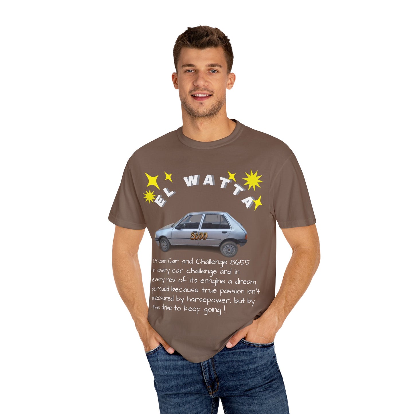 Car Enthusiast T-Shirt: Dream Car Challenge Tee, Perfect Gift for Car Lovers, Racing Fans, Birthday, or Celebration Outfit