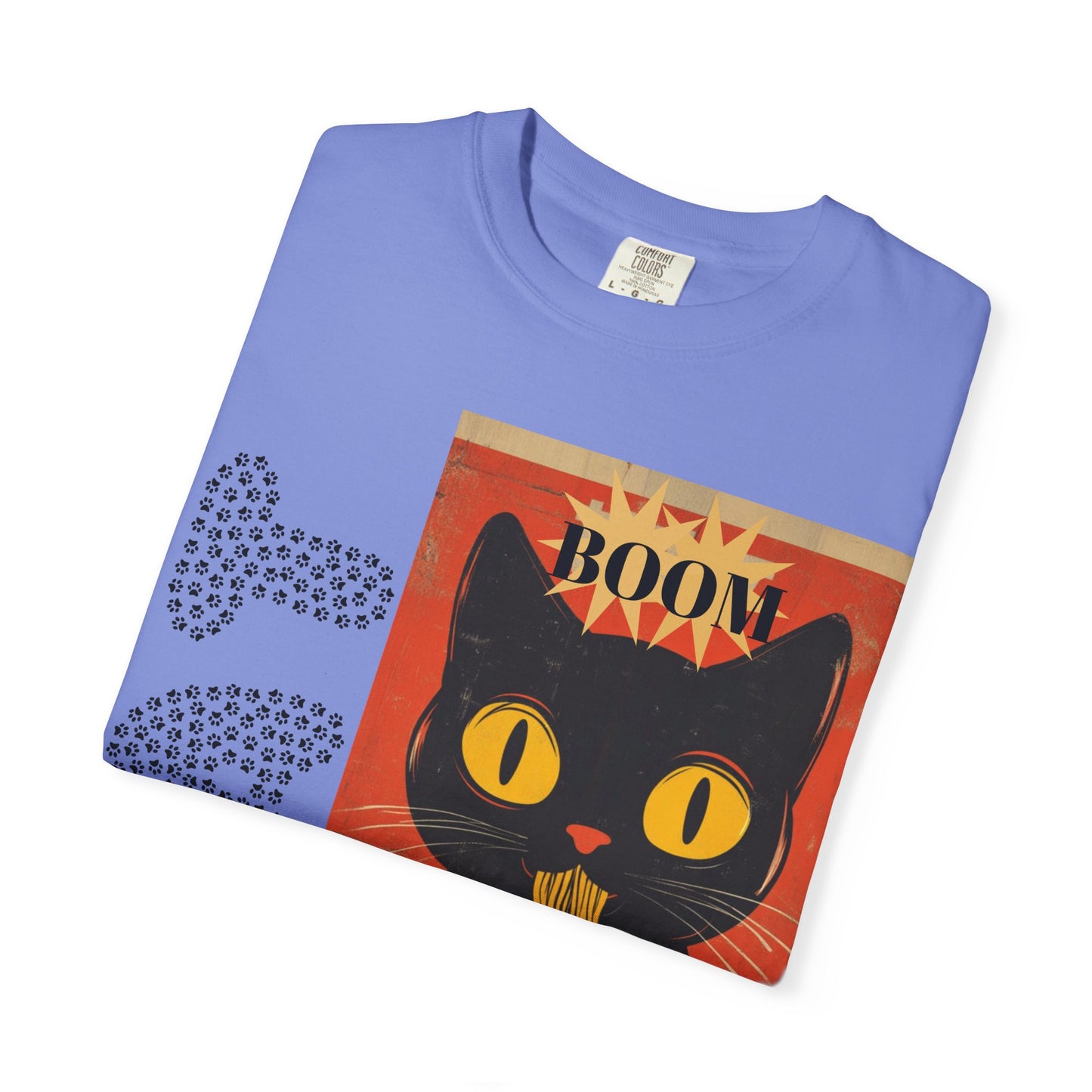 Noodle Cat Graphic Tee, Cute Cat T-Shirt, Animal Lover Gift, Foodie Apparel, Funny Gift for Her, Relaxed Fit Unisex Shirt