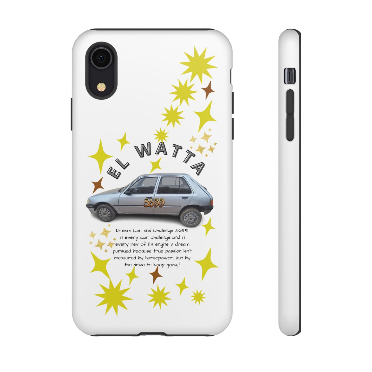 El Watta Phone Case - Retro Car Design, Tough Case, Unique Gift for Car Lovers, Funny Phone Accessory, Fun Birthday Present