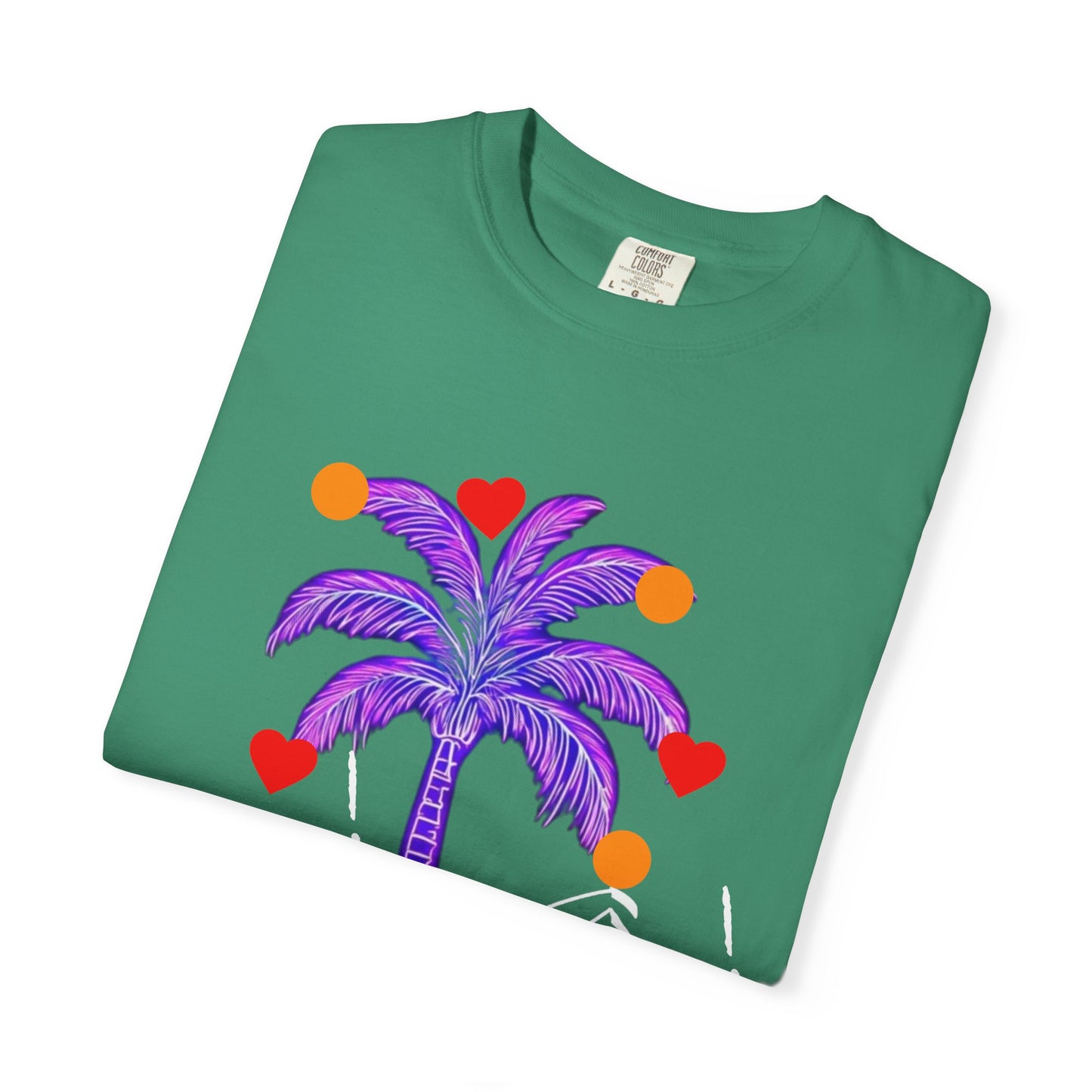 Hop! Palm T-Shirt, Summer Vibes, Beachwear, Casual Style, Gift for Friends, Travel Essential