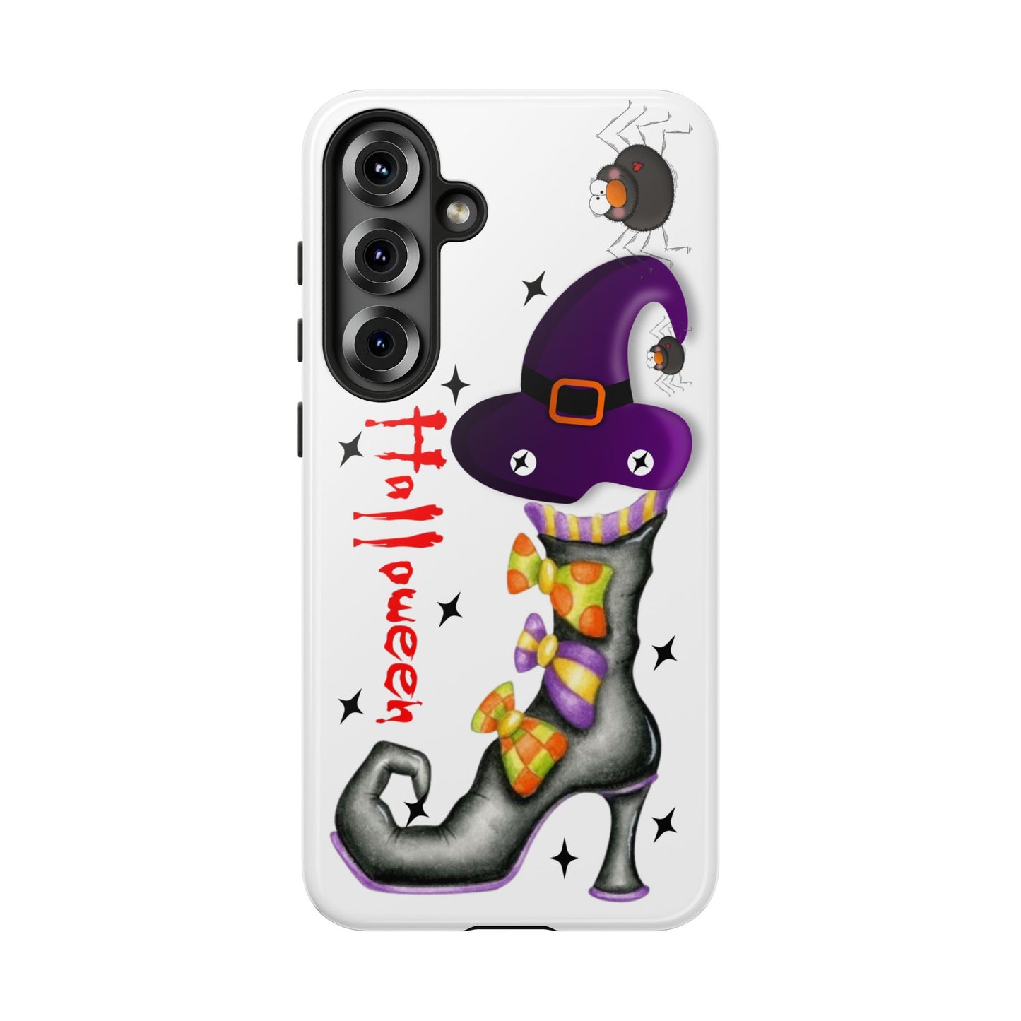 Halloween Phone Case, Tough Cases, Spooky Phone Cover, Witch Hat Design, Holiday Accessory, Fall Gift Idea