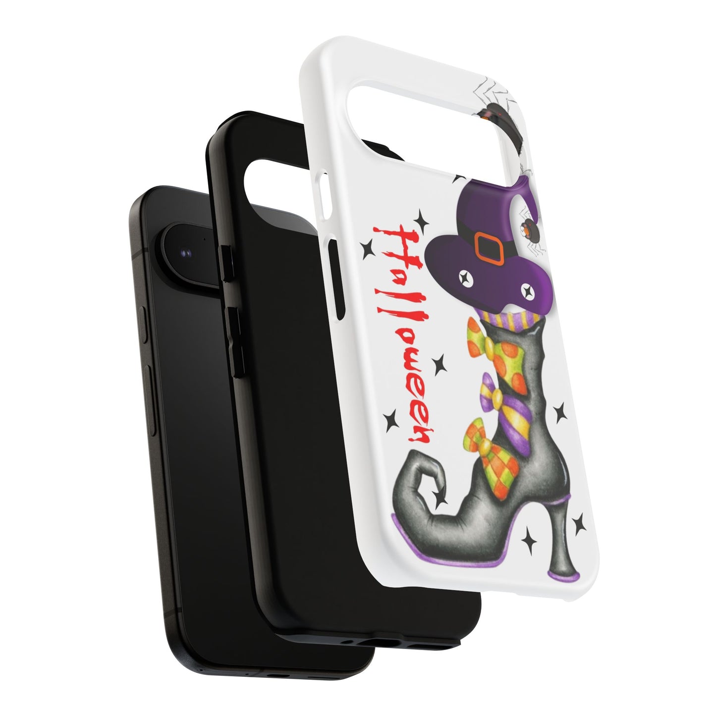 Halloween Phone Case, Tough Cases, Spooky Phone Cover, Witch Hat Design, Holiday Accessory, Fall Gift Idea