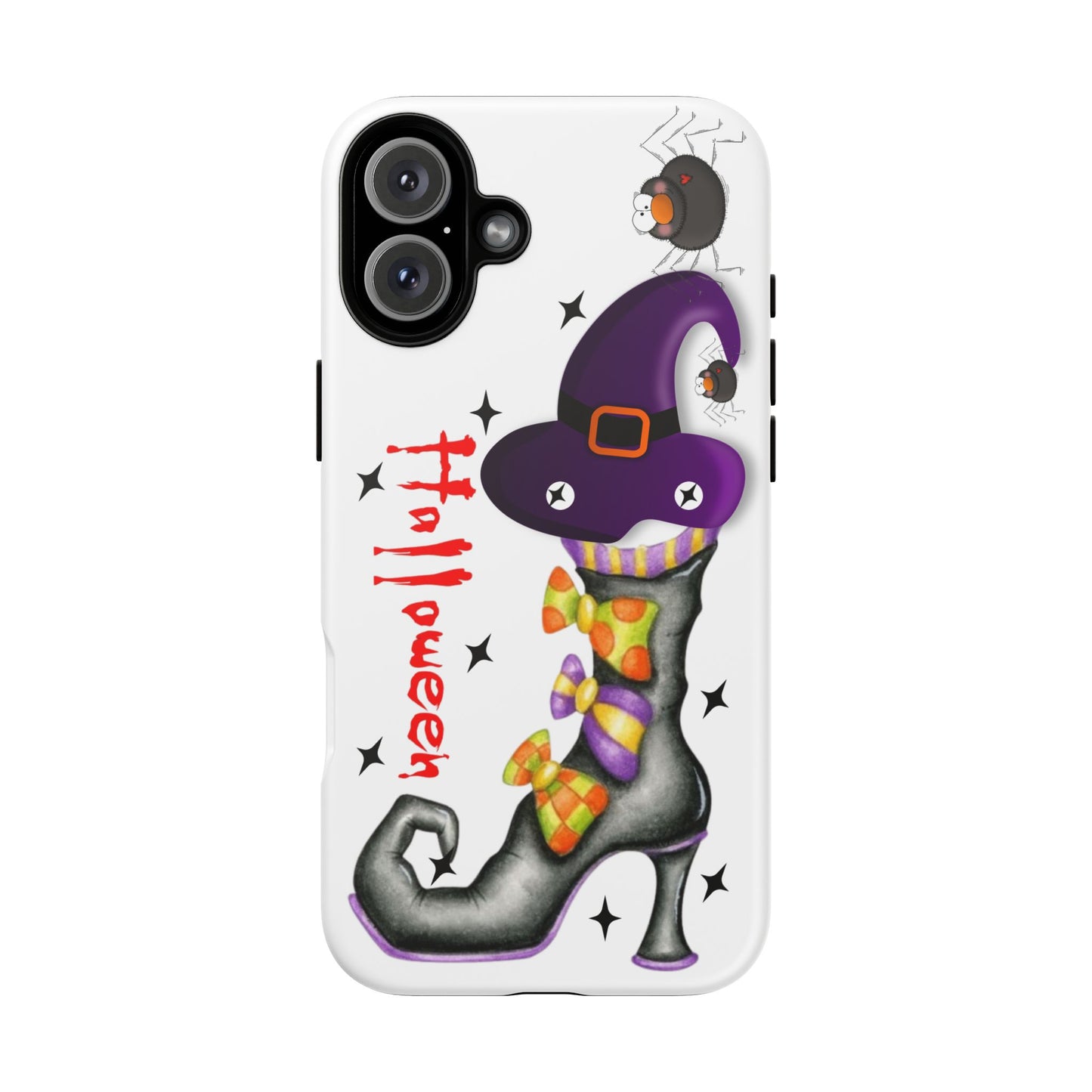Halloween Phone Case, Tough Cases, Spooky Phone Cover, Witch Hat Design, Holiday Accessory, Fall Gift Idea