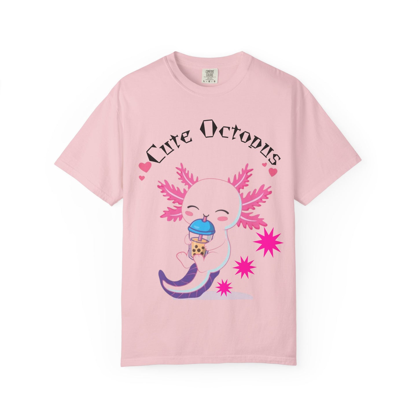 Cute Octopus Graphic T-Shirt, Unisex, Fun Gift, Casual Wear, Summer Style, Beach Vibes