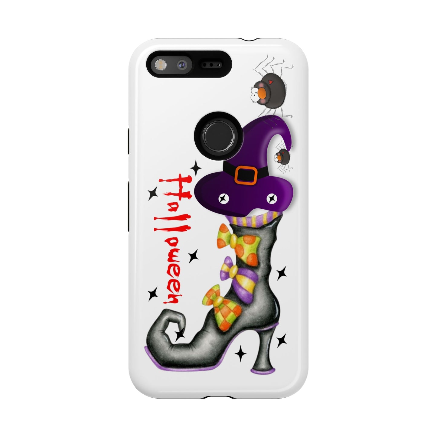 Halloween Phone Case, Tough Cases, Spooky Phone Cover, Witch Hat Design, Holiday Accessory, Fall Gift Idea