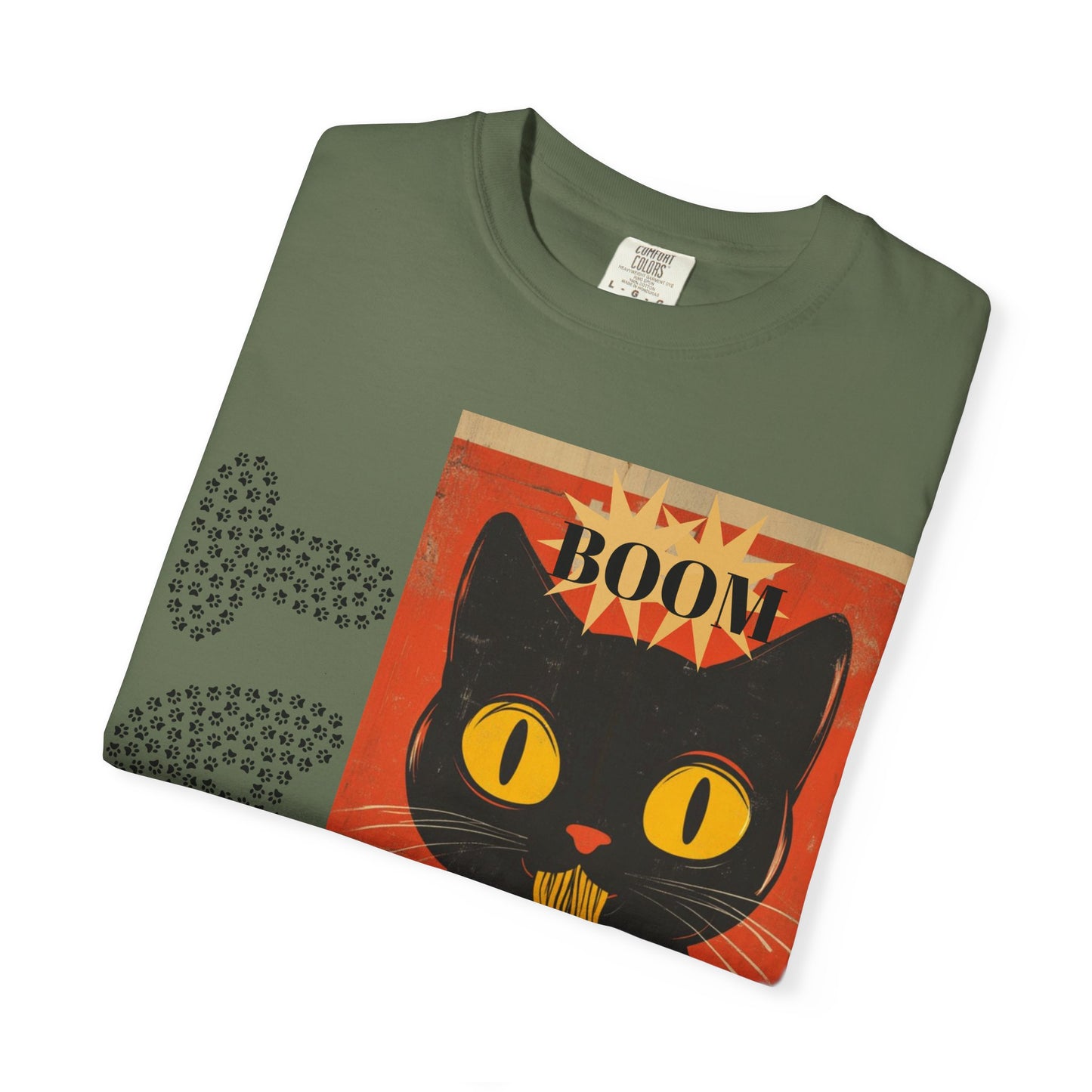 Noodle Cat Graphic Tee, Cute Cat T-Shirt, Animal Lover Gift, Foodie Apparel, Funny Gift for Her, Relaxed Fit Unisex Shirt