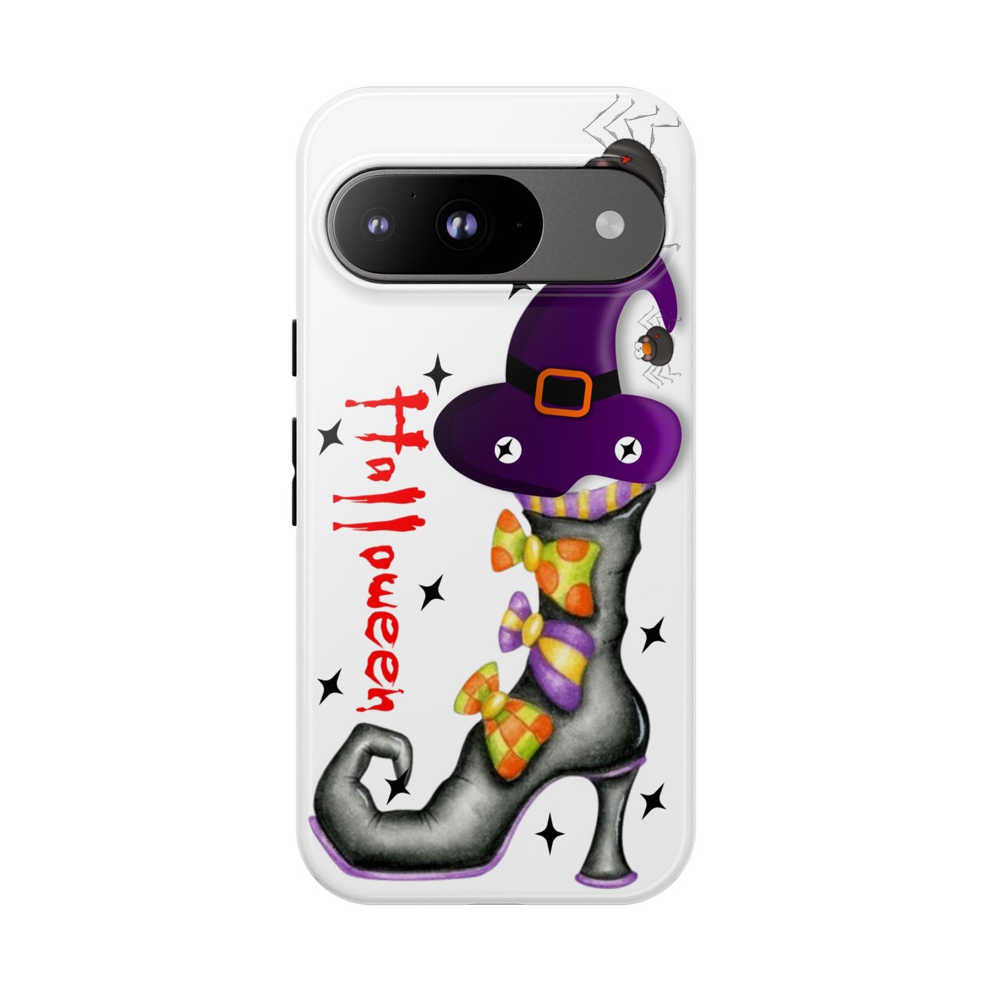 Halloween Phone Case, Tough Cases, Spooky Phone Cover, Witch Hat Design, Holiday Accessory, Fall Gift Idea