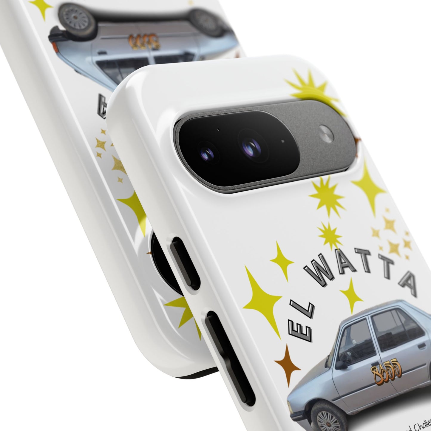 El Watta Phone Case - Retro Car Design, Tough Case, Unique Gift for Car Lovers, Funny Phone Accessory, Fun Birthday Present