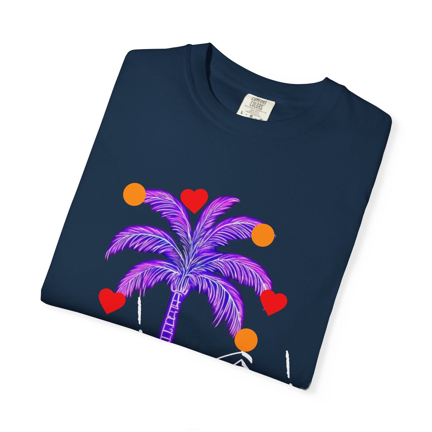 Hop! Palm T-Shirt, Summer Vibes, Beachwear, Casual Style, Gift for Friends, Travel Essential