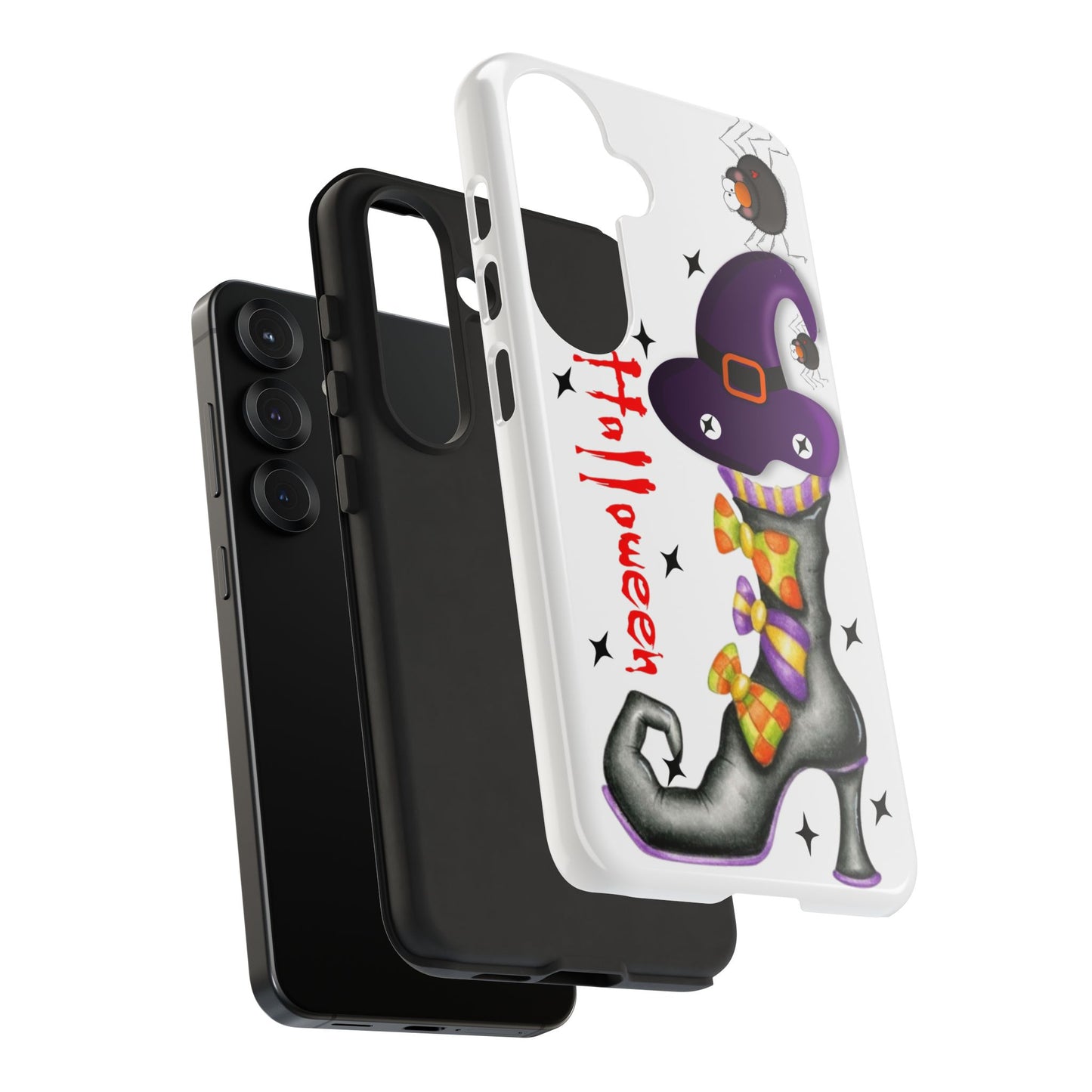 Halloween Phone Case, Tough Cases, Spooky Phone Cover, Witch Hat Design, Holiday Accessory, Fall Gift Idea