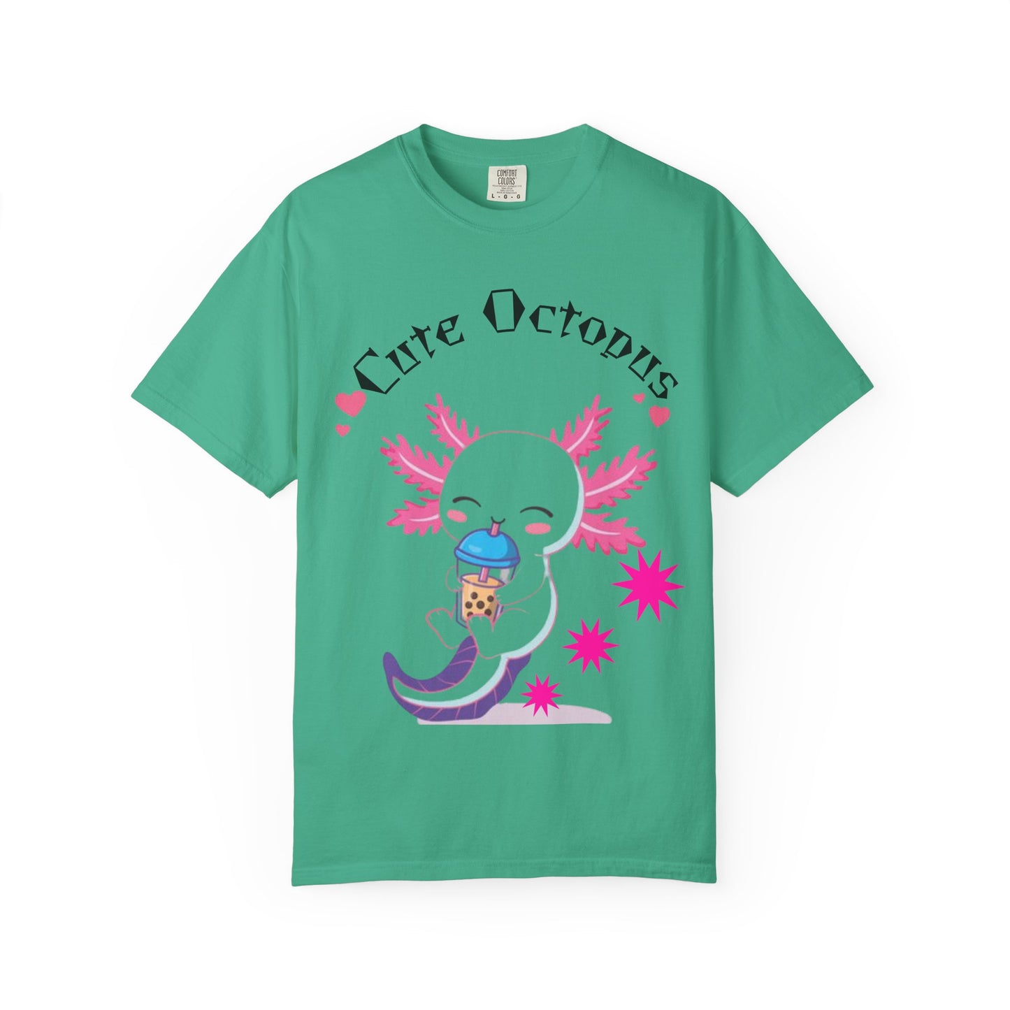 Cute Octopus Graphic T-Shirt, Unisex, Fun Gift, Casual Wear, Summer Style, Beach Vibes
