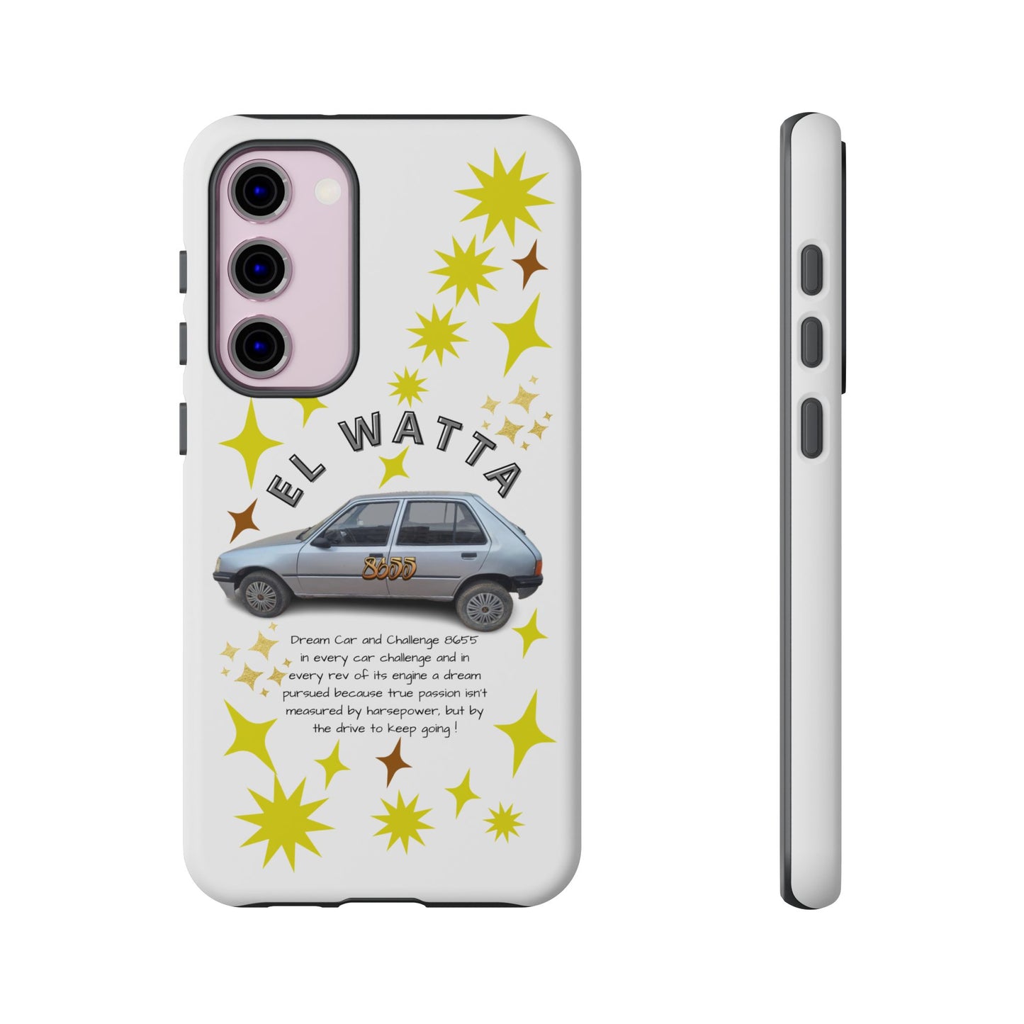 El Watta Phone Case - Retro Car Design, Tough Case, Unique Gift for Car Lovers, Funny Phone Accessory, Fun Birthday Present