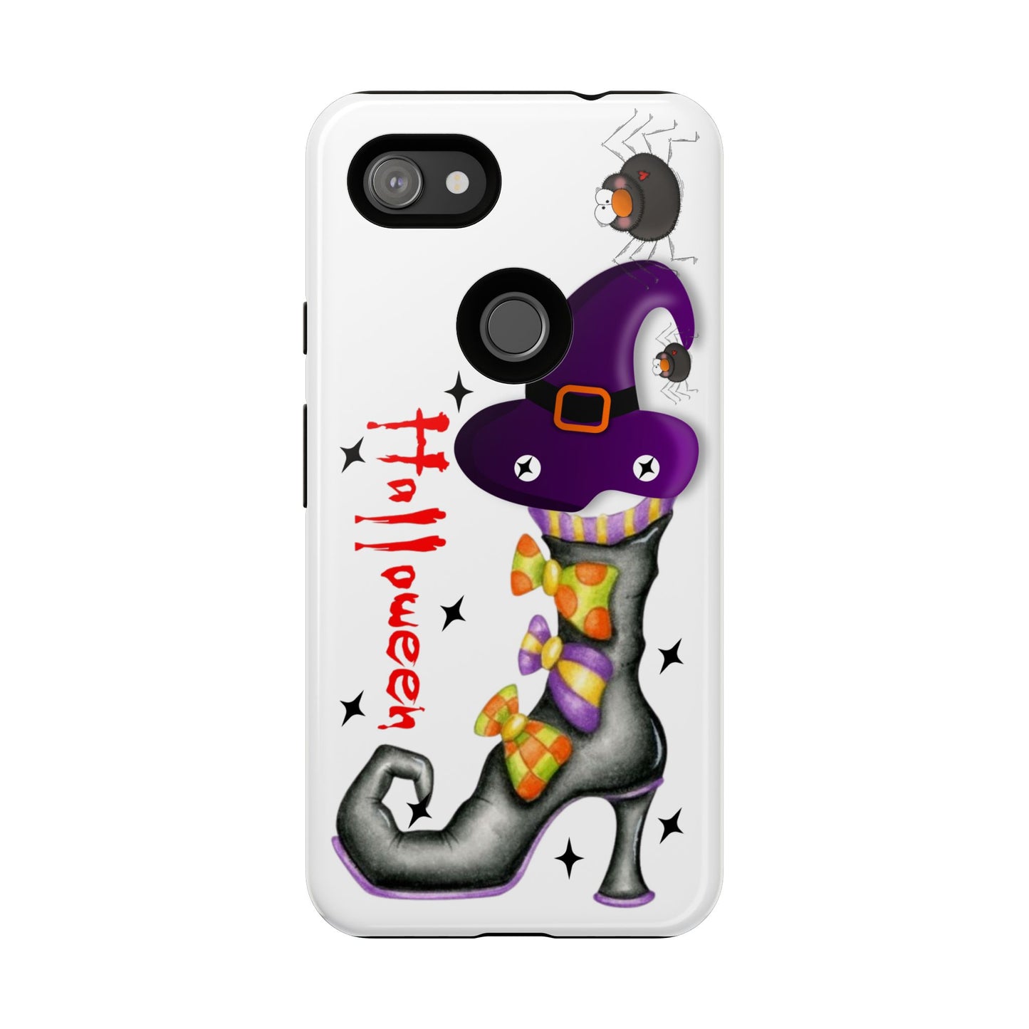 Halloween Phone Case, Tough Cases, Spooky Phone Cover, Witch Hat Design, Holiday Accessory, Fall Gift Idea