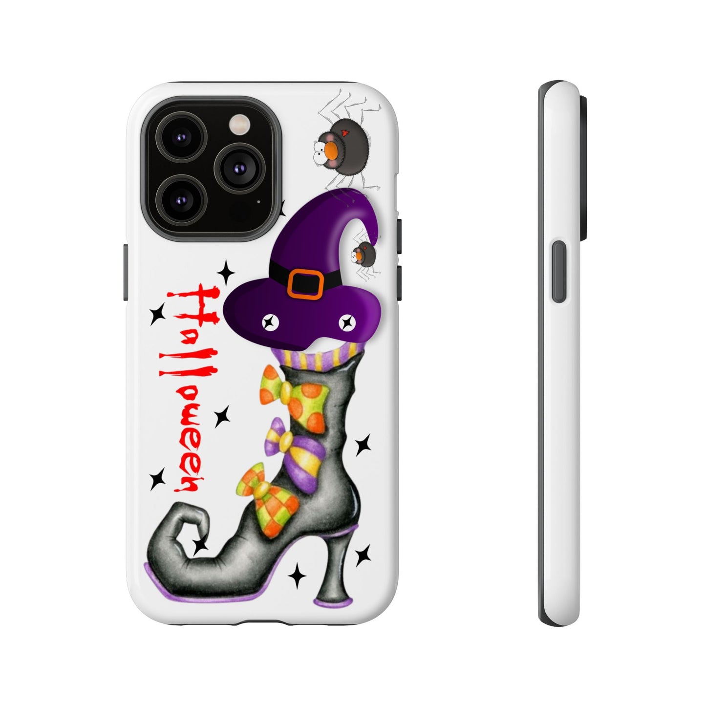 Halloween Phone Case, Tough Cases, Spooky Phone Cover, Witch Hat Design, Holiday Accessory, Fall Gift Idea