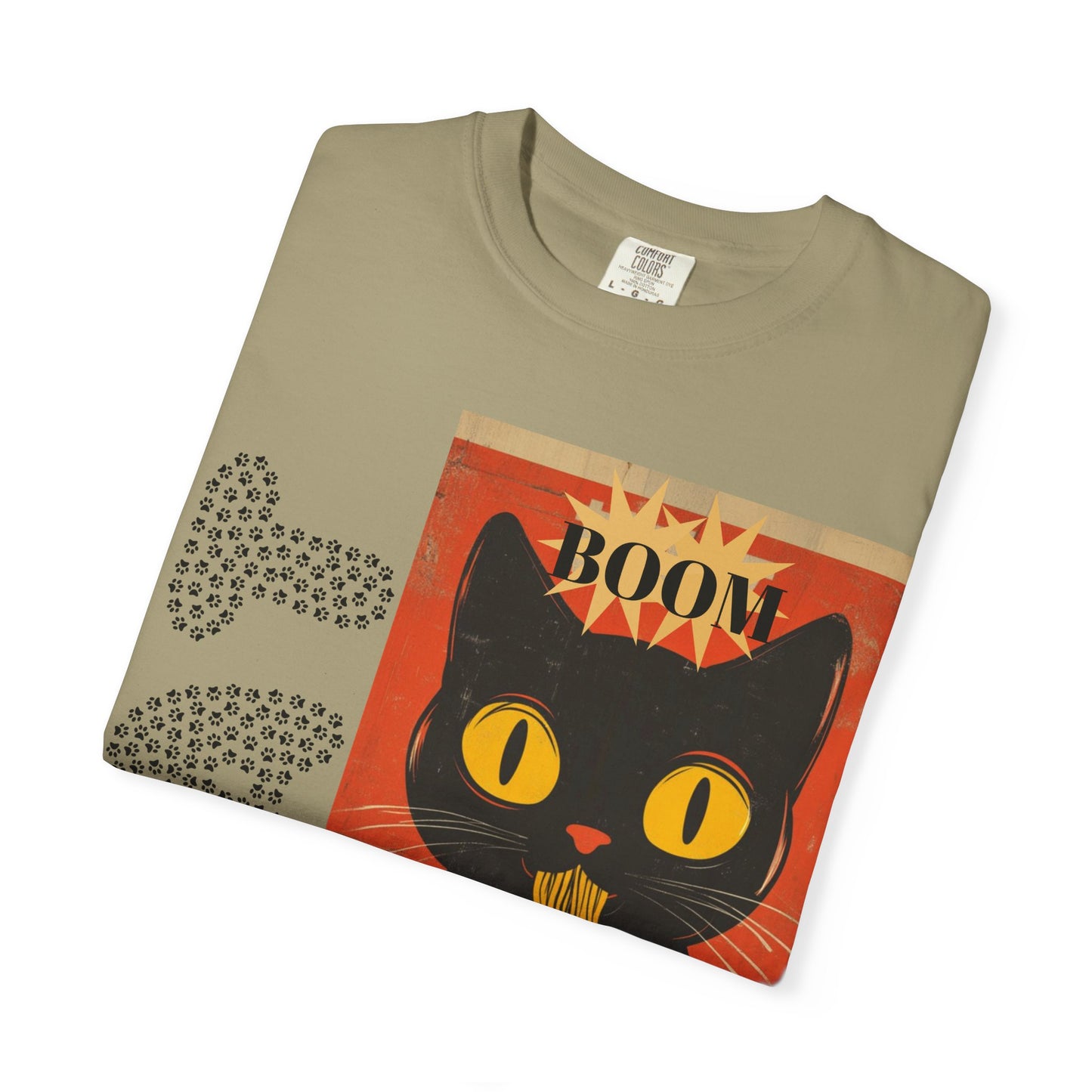 Noodle Cat Graphic Tee, Cute Cat T-Shirt, Animal Lover Gift, Foodie Apparel, Funny Gift for Her, Relaxed Fit Unisex Shirt