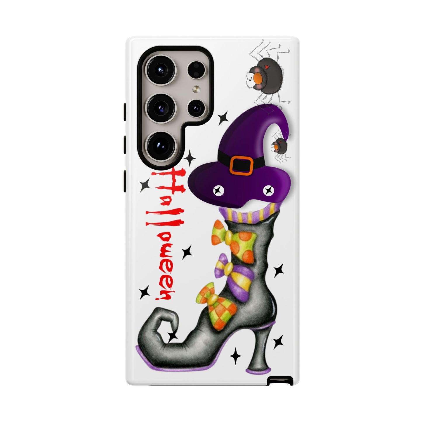 Halloween Phone Case, Tough Cases, Spooky Phone Cover, Witch Hat Design, Holiday Accessory, Fall Gift Idea