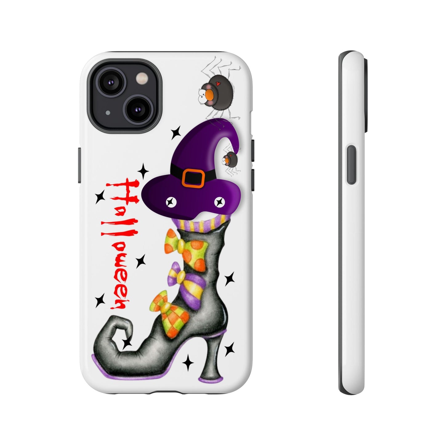 Halloween Phone Case, Tough Cases, Spooky Phone Cover, Witch Hat Design, Holiday Accessory, Fall Gift Idea