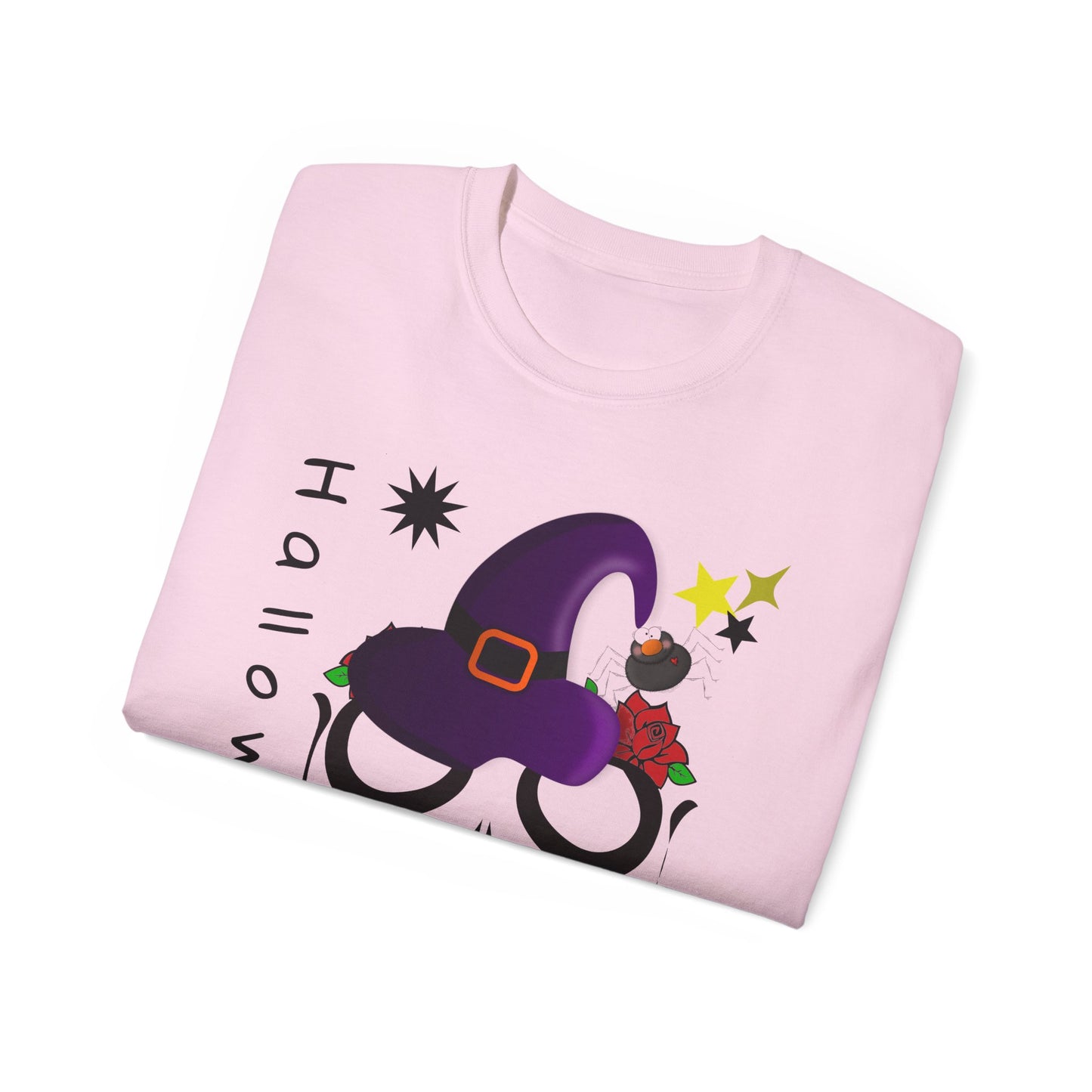 Skull & Rose Halloween T-Shirt – Spooky Friday October 31, 2025 Tee | USA Gothic Horror Style Rose Graphic Tee, Floral Skull T-Shirt, Gift for Halloween, Festival Apparel