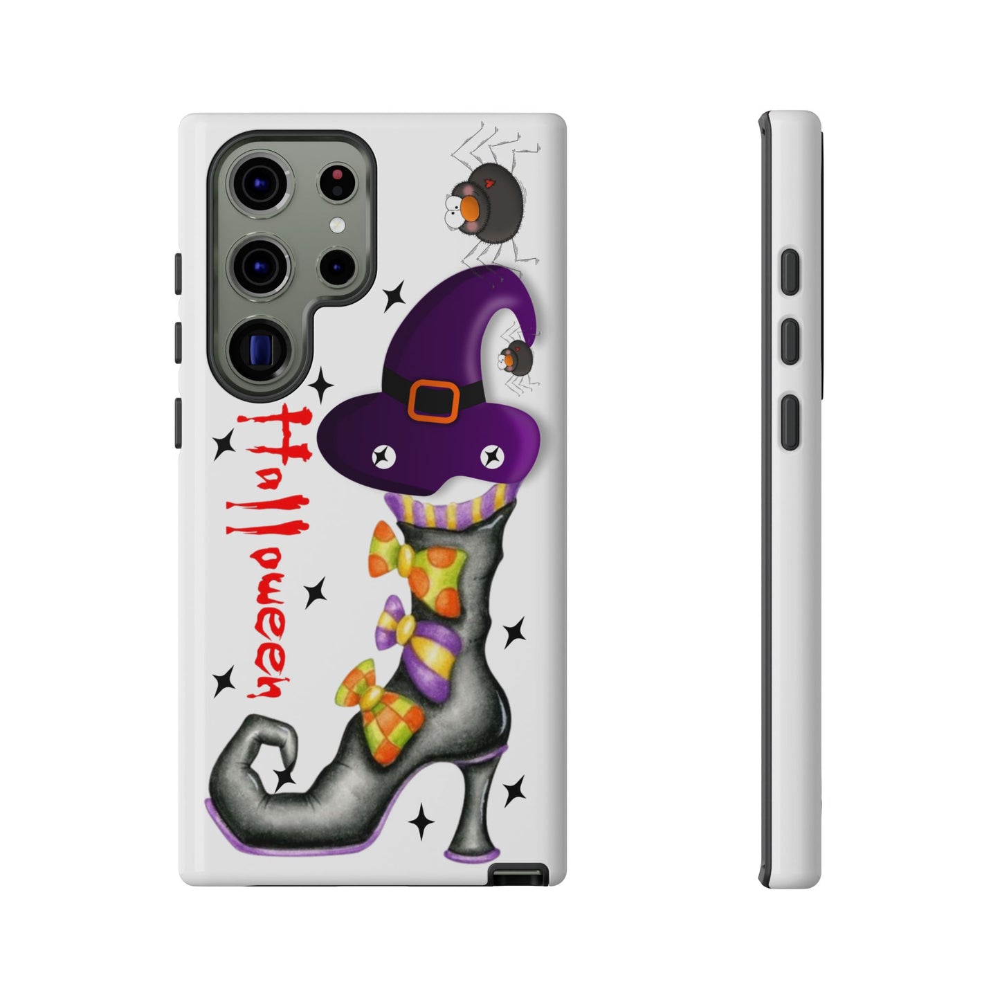 Halloween Phone Case, Tough Cases, Spooky Phone Cover, Witch Hat Design, Holiday Accessory, Fall Gift Idea