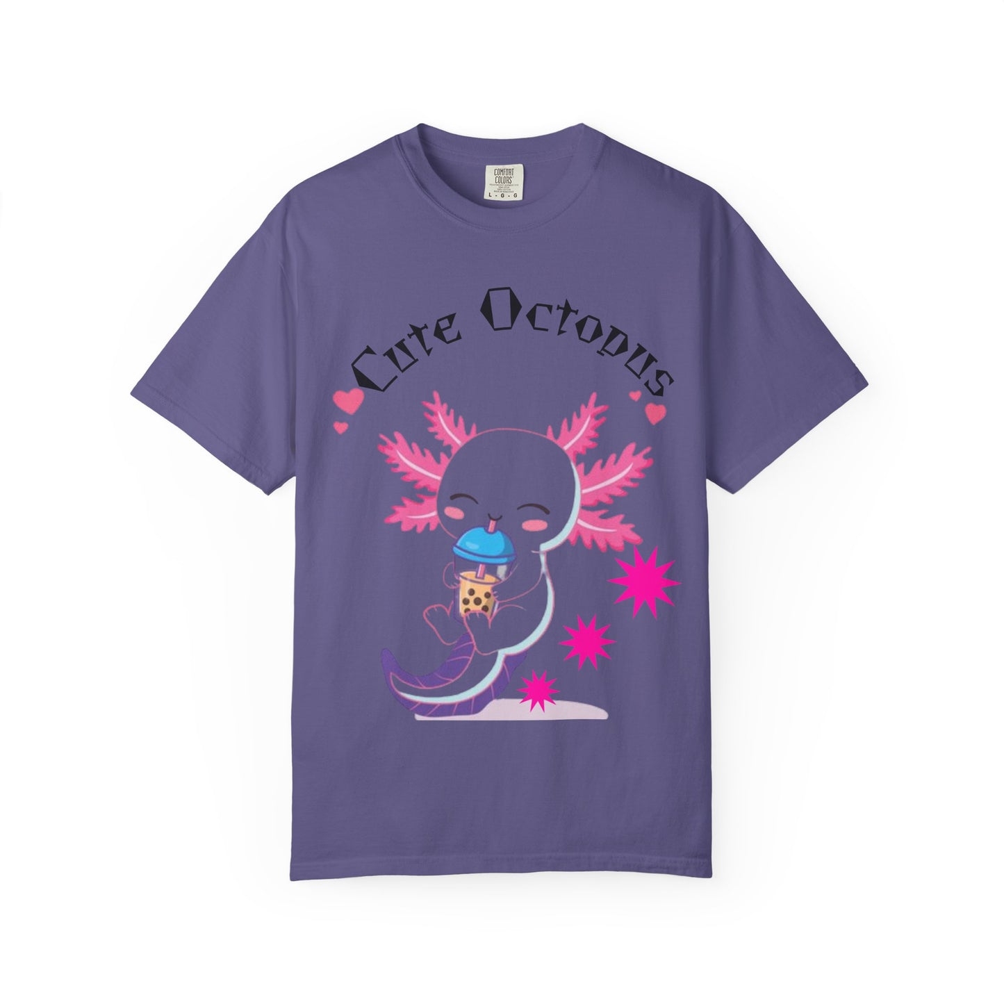 Cute Octopus Graphic T-Shirt, Unisex, Fun Gift, Casual Wear, Summer Style, Beach Vibes