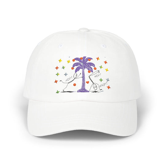 Chic Dad Cap - Fun Palm Tree Design, Summer Style, Gift for Fathers Day, Casual Wear, Fashionable Accessory