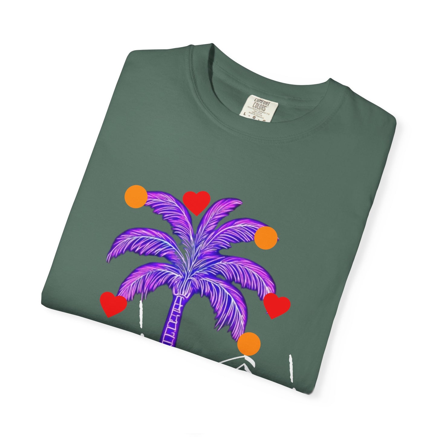 Hop! Palm T-Shirt, Summer Vibes, Beachwear, Casual Style, Gift for Friends, Travel Essential