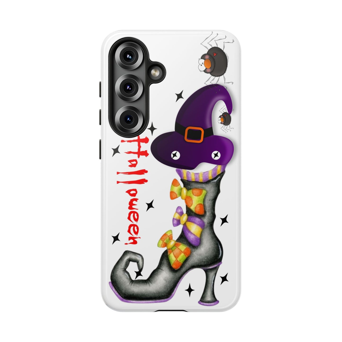 Halloween Phone Case, Tough Cases, Spooky Phone Cover, Witch Hat Design, Holiday Accessory, Fall Gift Idea
