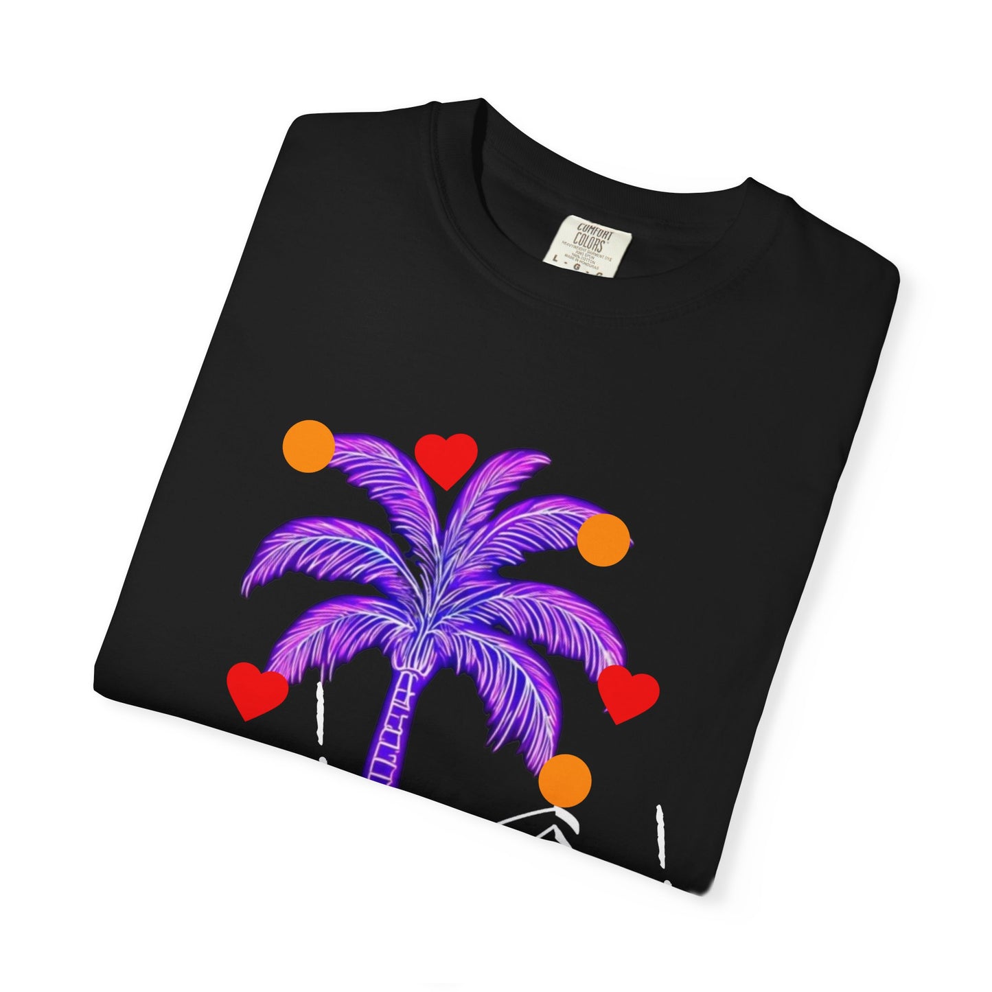 Hop! Palm T-Shirt, Summer Vibes, Beachwear, Casual Style, Gift for Friends, Travel Essential