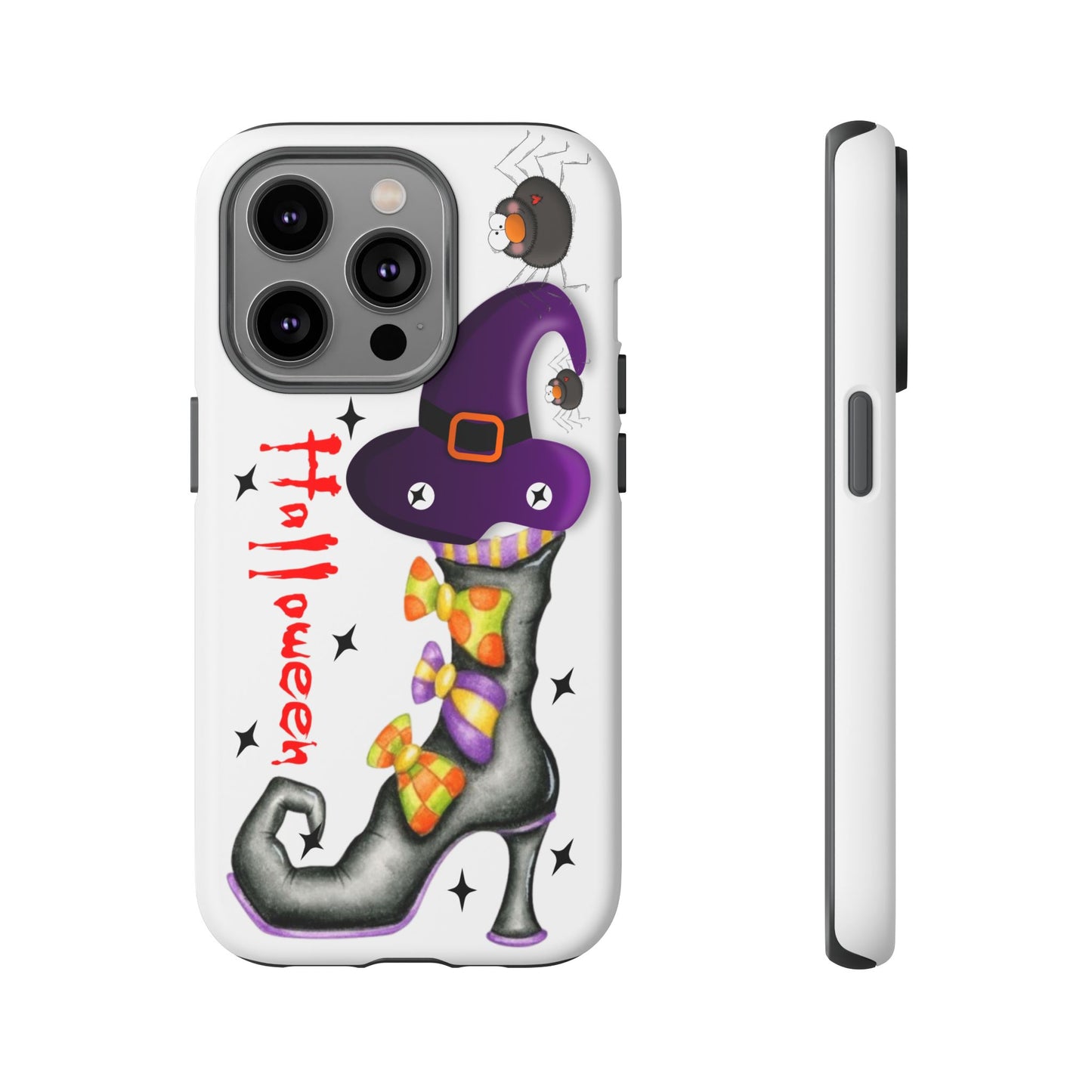 Halloween Phone Case, Tough Cases, Spooky Phone Cover, Witch Hat Design, Holiday Accessory, Fall Gift Idea