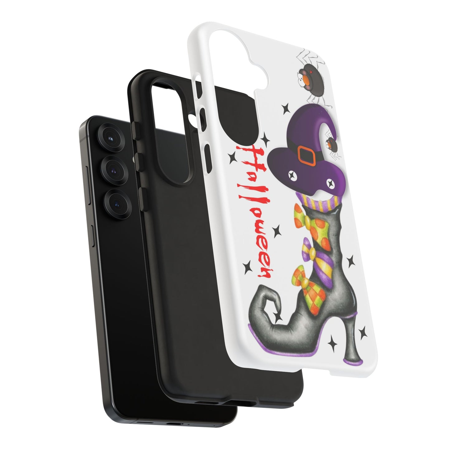 Halloween Phone Case, Tough Cases, Spooky Phone Cover, Witch Hat Design, Holiday Accessory, Fall Gift Idea