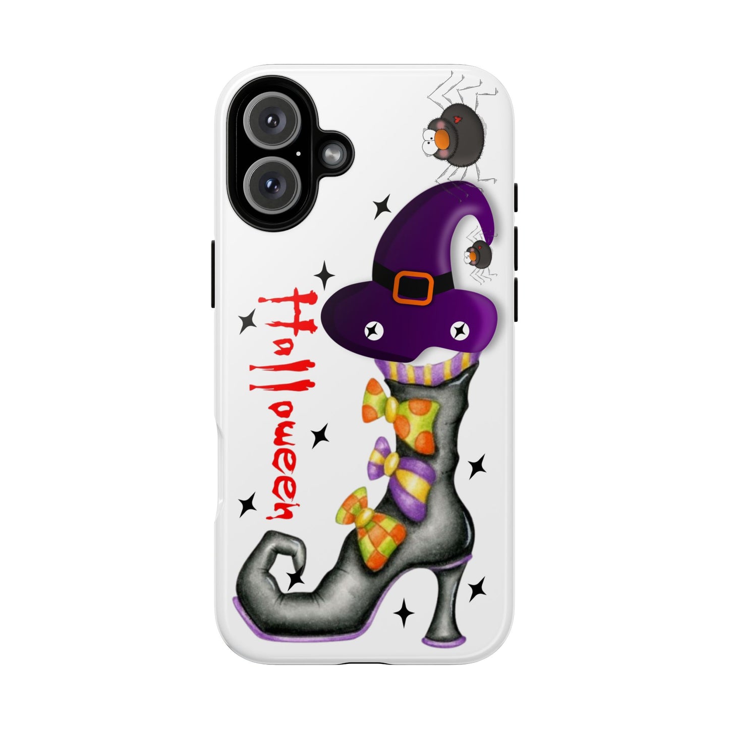 Halloween Phone Case, Tough Cases, Spooky Phone Cover, Witch Hat Design, Holiday Accessory, Fall Gift Idea