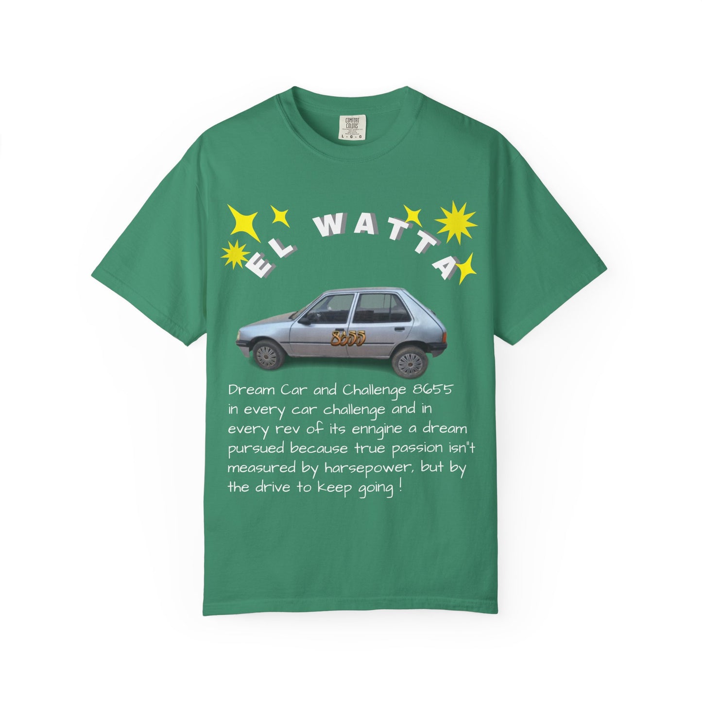 Car Enthusiast T-Shirt: Dream Car Challenge Tee, Perfect Gift for Car Lovers, Racing Fans, Birthday, or Celebration Outfit