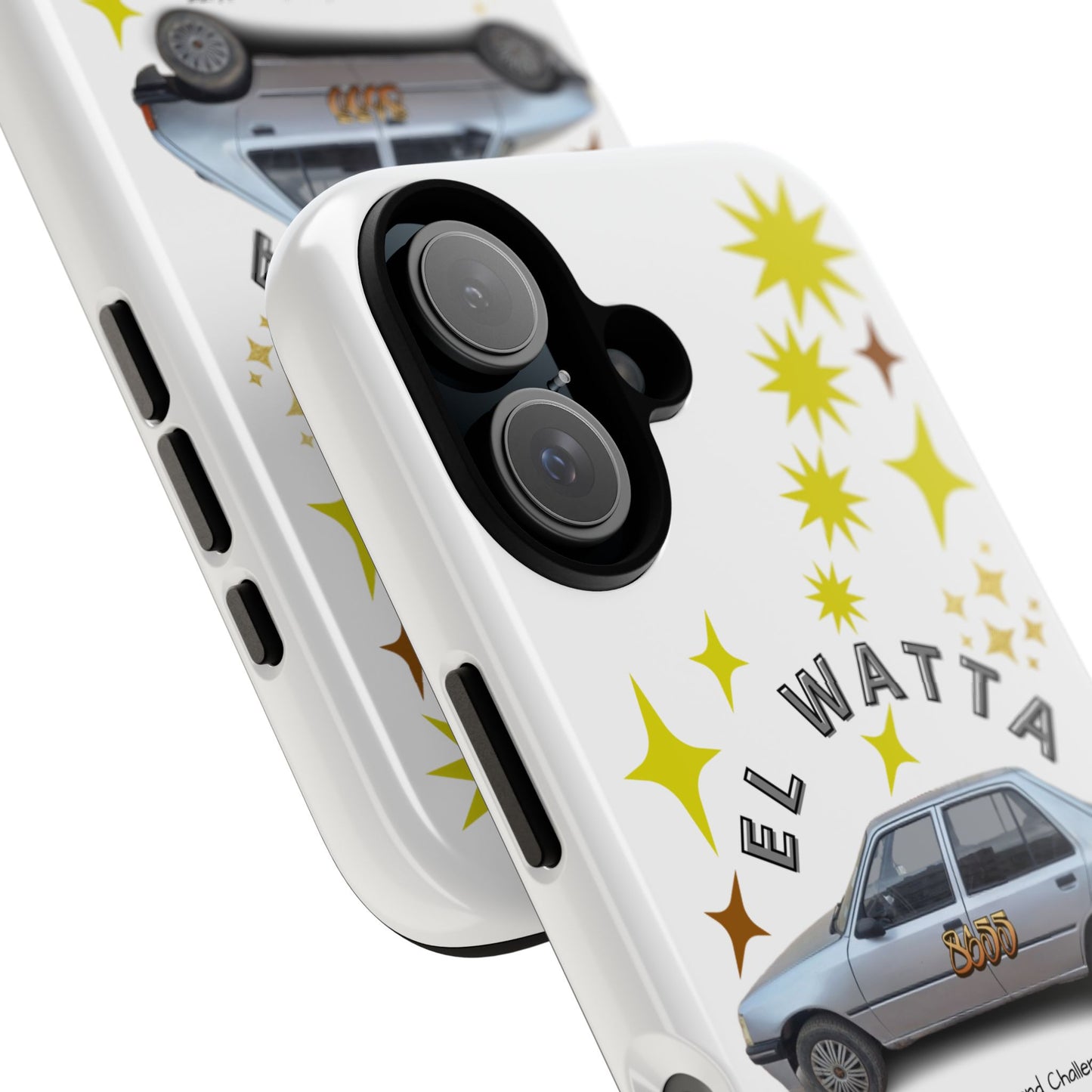 El Watta Phone Case - Retro Car Design, Tough Case, Unique Gift for Car Lovers, Funny Phone Accessory, Fun Birthday Present