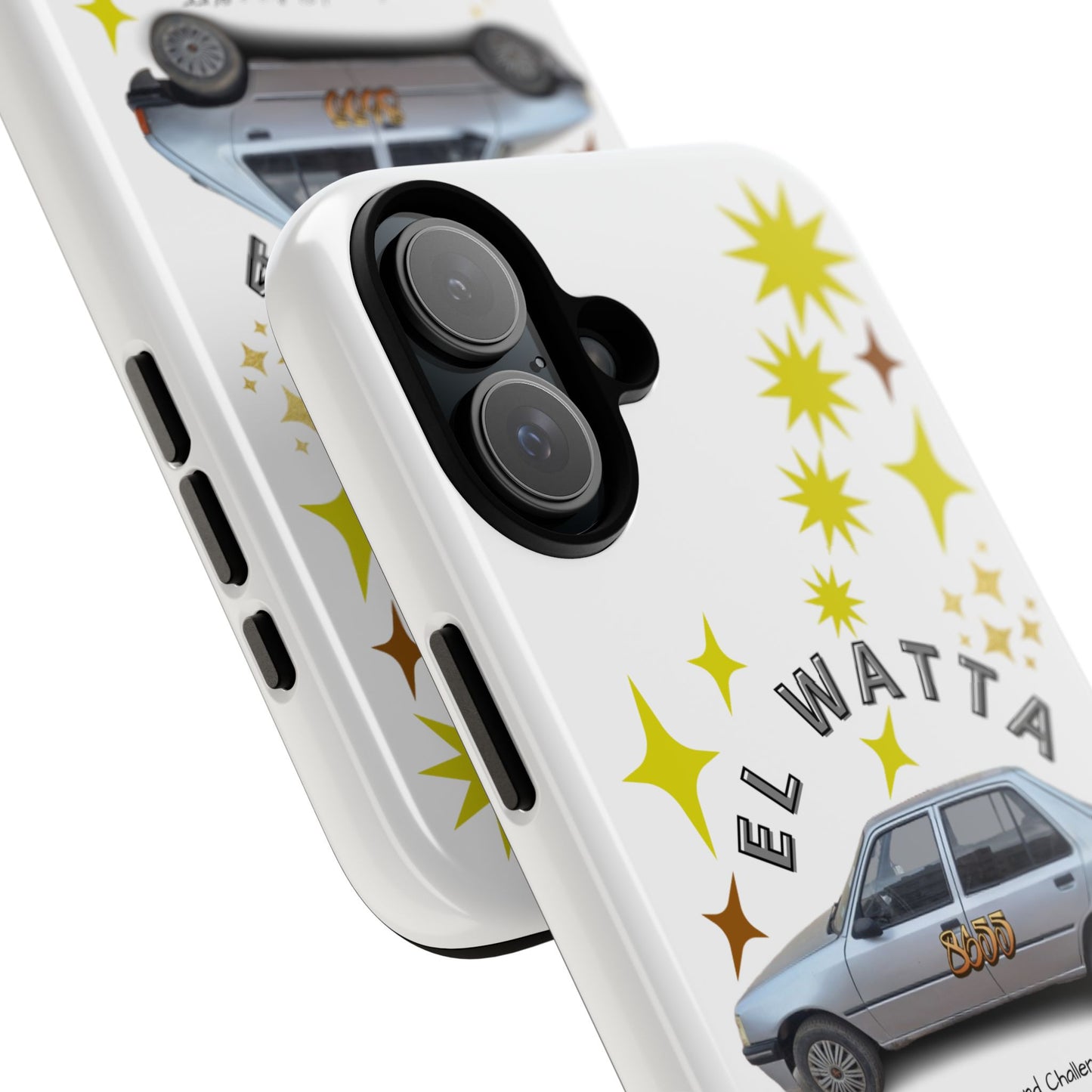 El Watta Phone Case - Retro Car Design, Tough Case, Unique Gift for Car Lovers, Funny Phone Accessory, Fun Birthday Present