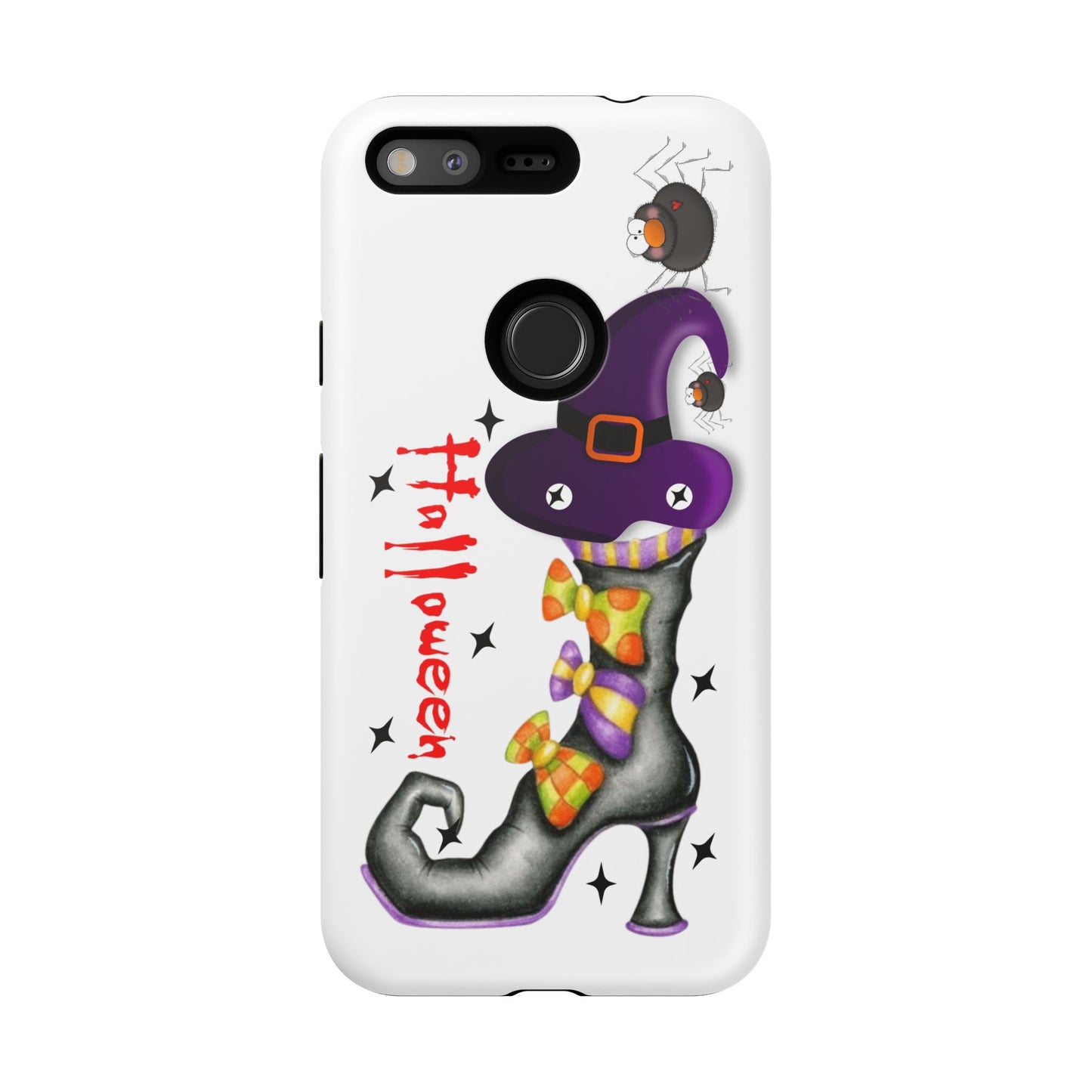 Halloween Phone Case, Tough Cases, Spooky Phone Cover, Witch Hat Design, Holiday Accessory, Fall Gift Idea