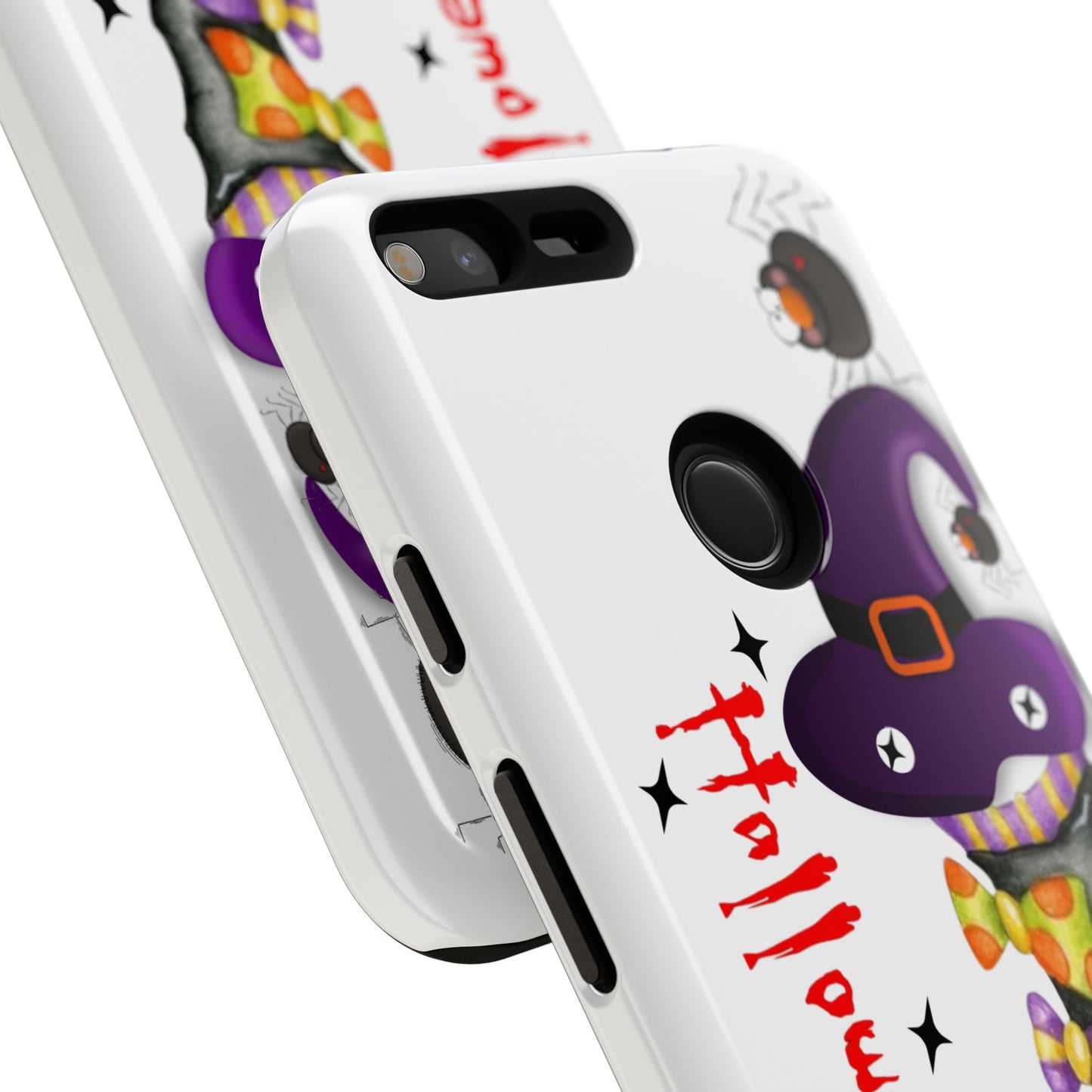 Halloween Phone Case, Tough Cases, Spooky Phone Cover, Witch Hat Design, Holiday Accessory, Fall Gift Idea