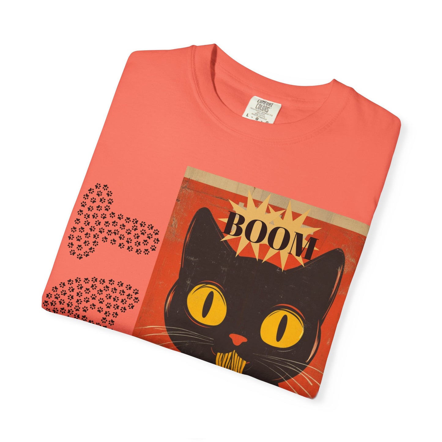 Noodle Cat Graphic Tee, Cute Cat T-Shirt, Animal Lover Gift, Foodie Apparel, Funny Gift for Her, Relaxed Fit Unisex Shirt