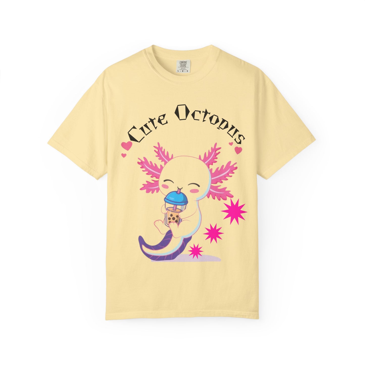 Cute Octopus Graphic T-Shirt, Unisex, Fun Gift, Casual Wear, Summer Style, Beach Vibes
