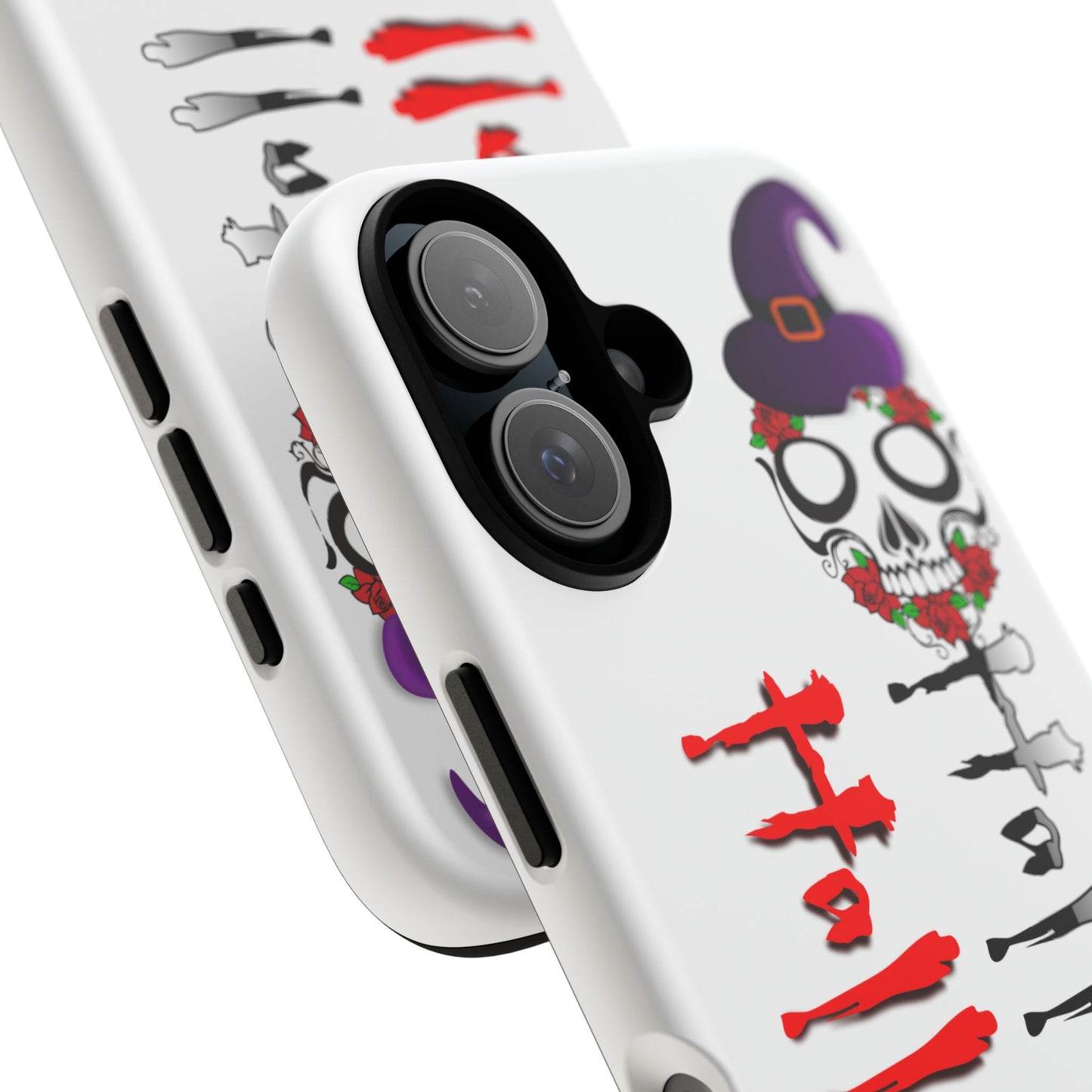 Halloween Skull Phone & Samsung Galaxy Case, Tough Cases with Spooky Design, Perfect for Fall, Halloween Gifts, Unique Phone Accessories, Skull Decor,Spooky October 31 Horror Cover | USA Gothic Holiday Accessory