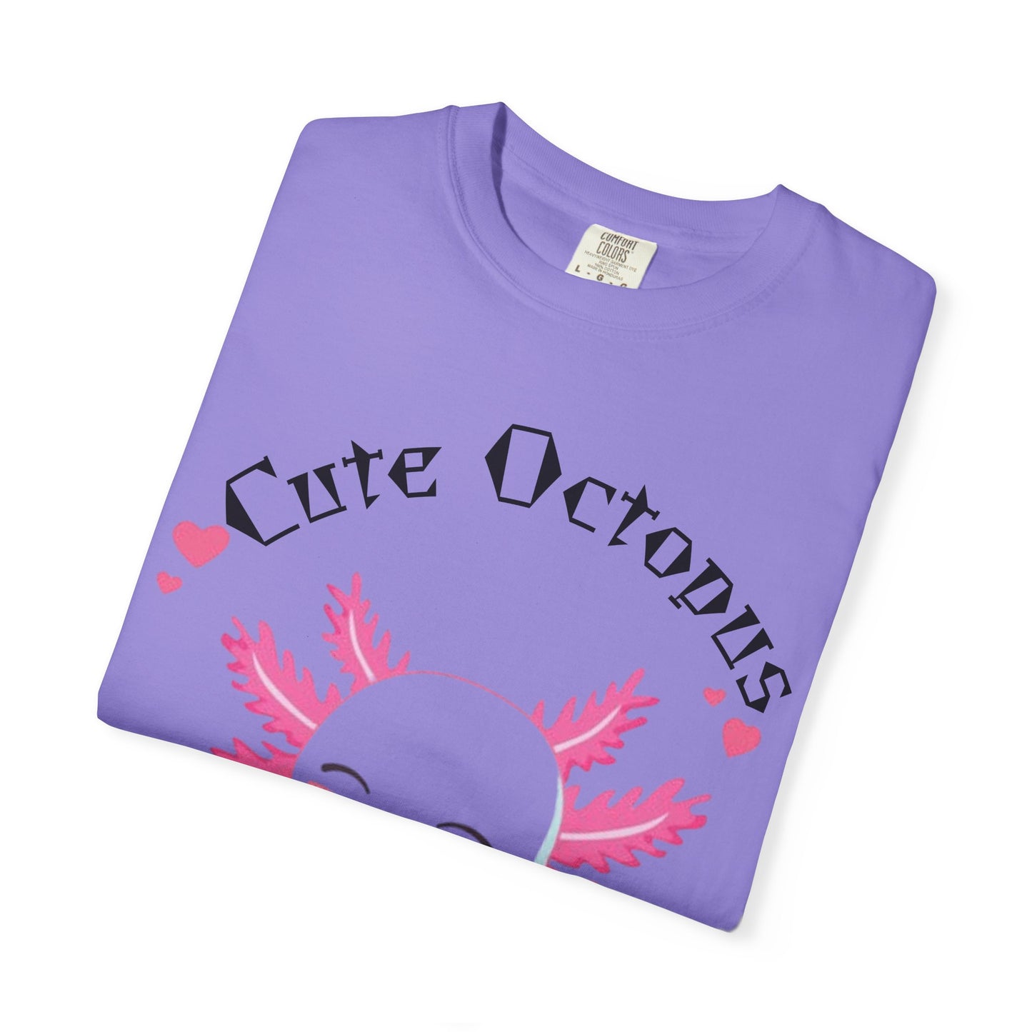 Cute Octopus Graphic T-Shirt, Unisex, Fun Gift, Casual Wear, Summer Style, Beach Vibes
